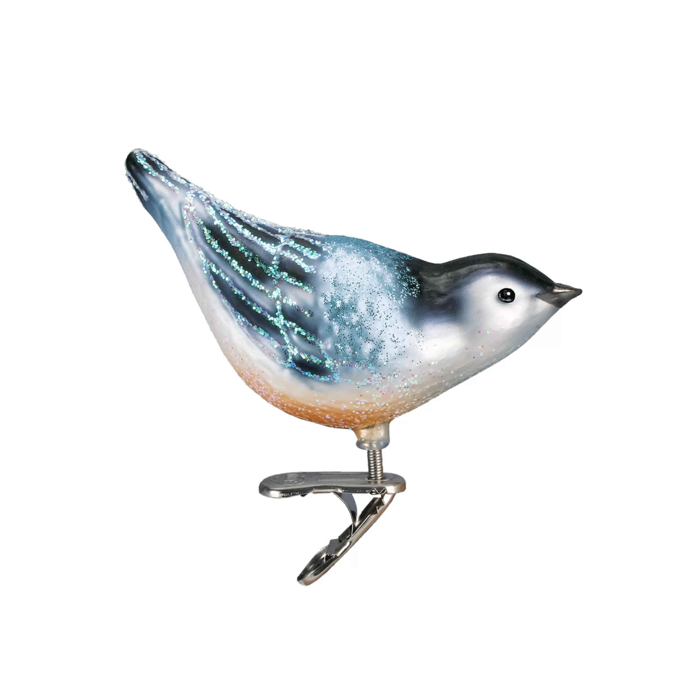 EAST WEST Nuthatch Ornament