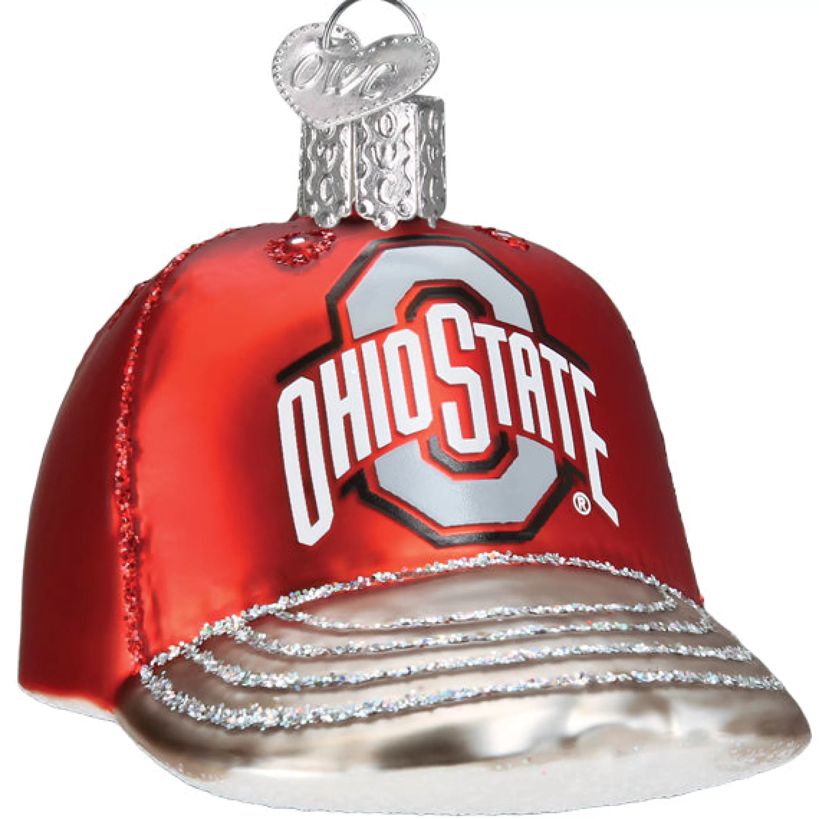 EAST WEST Ohio State Baseball Cap Ornament