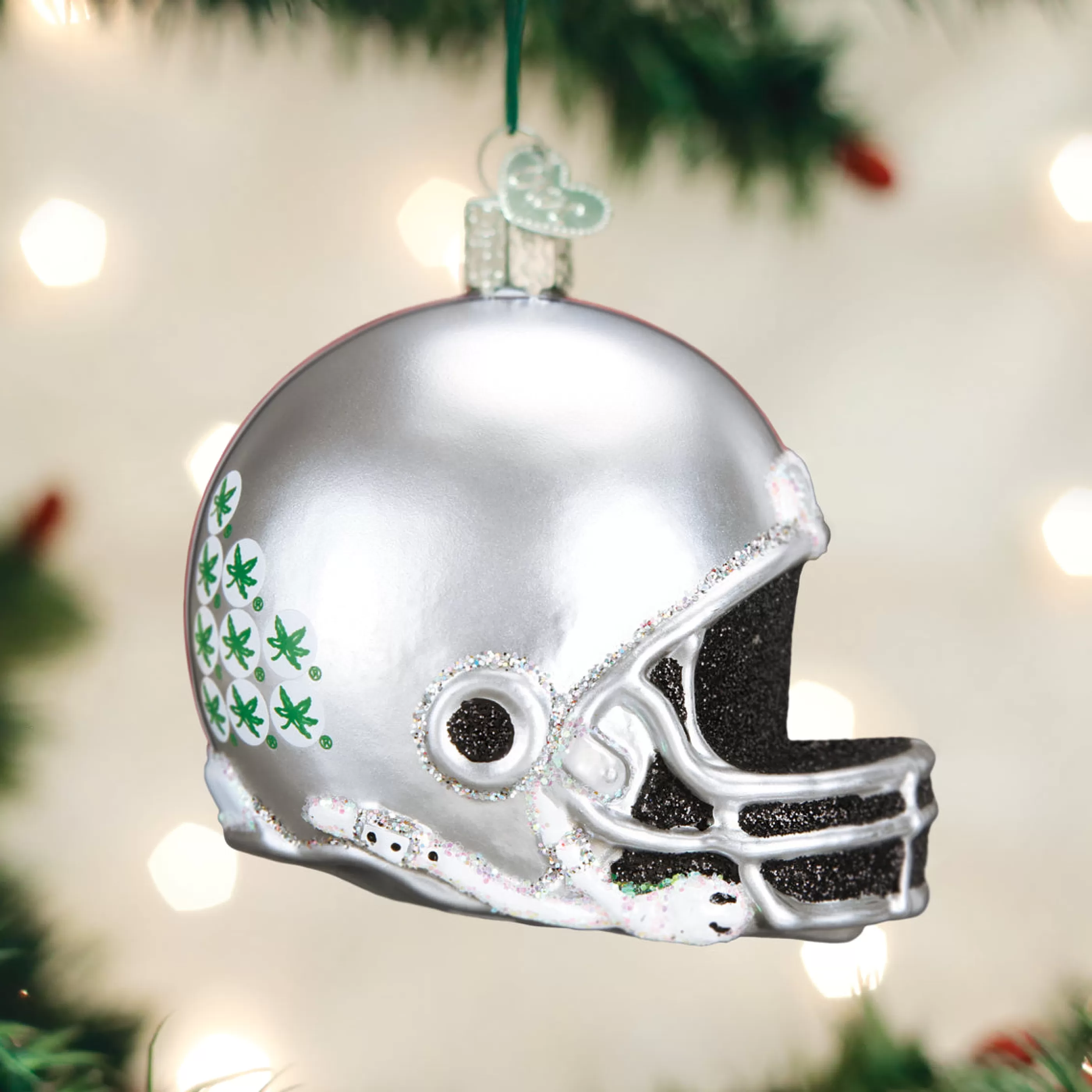 EAST WEST Ohio State Helmet Ornament