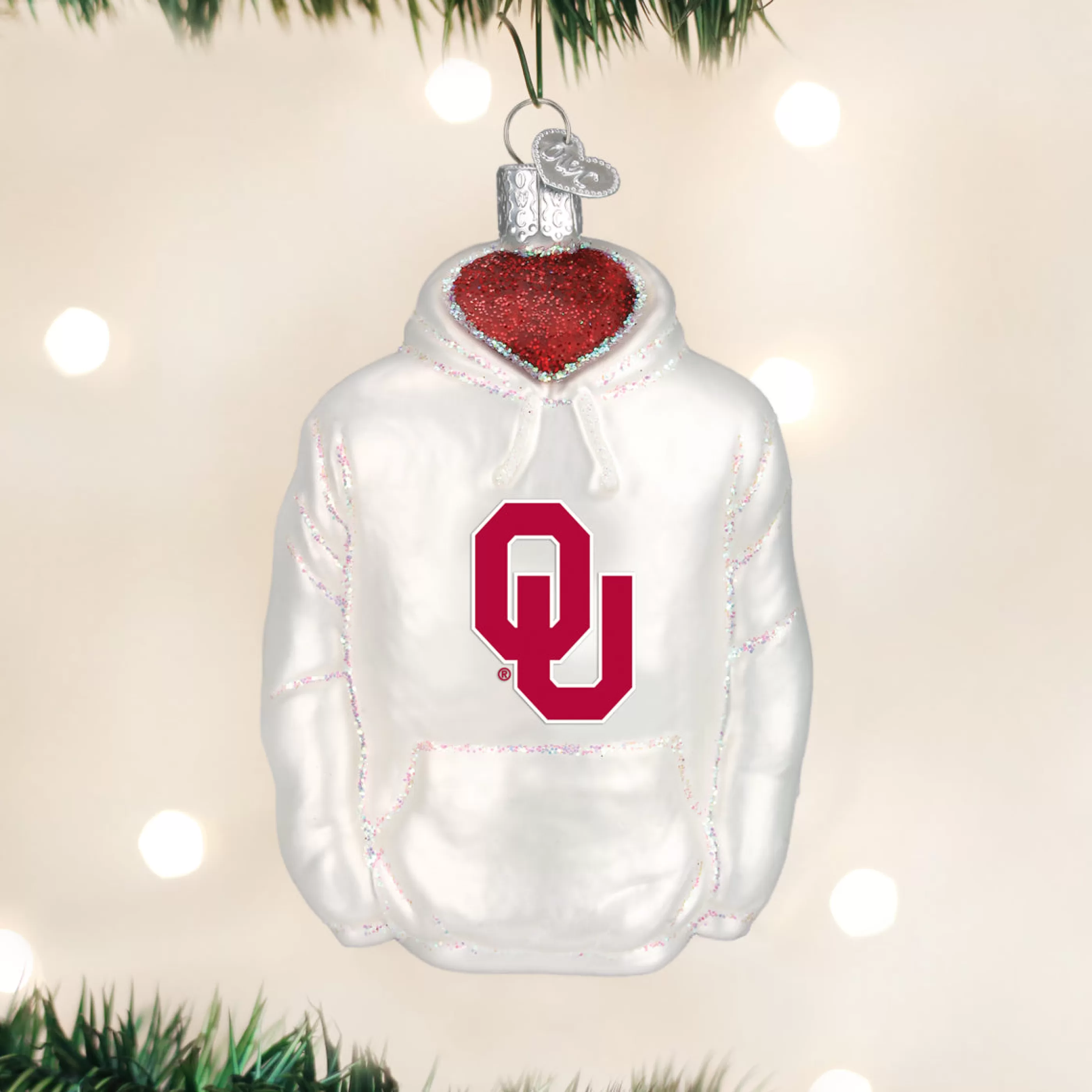 EAST WEST Oklahoma Hoodie Ornament