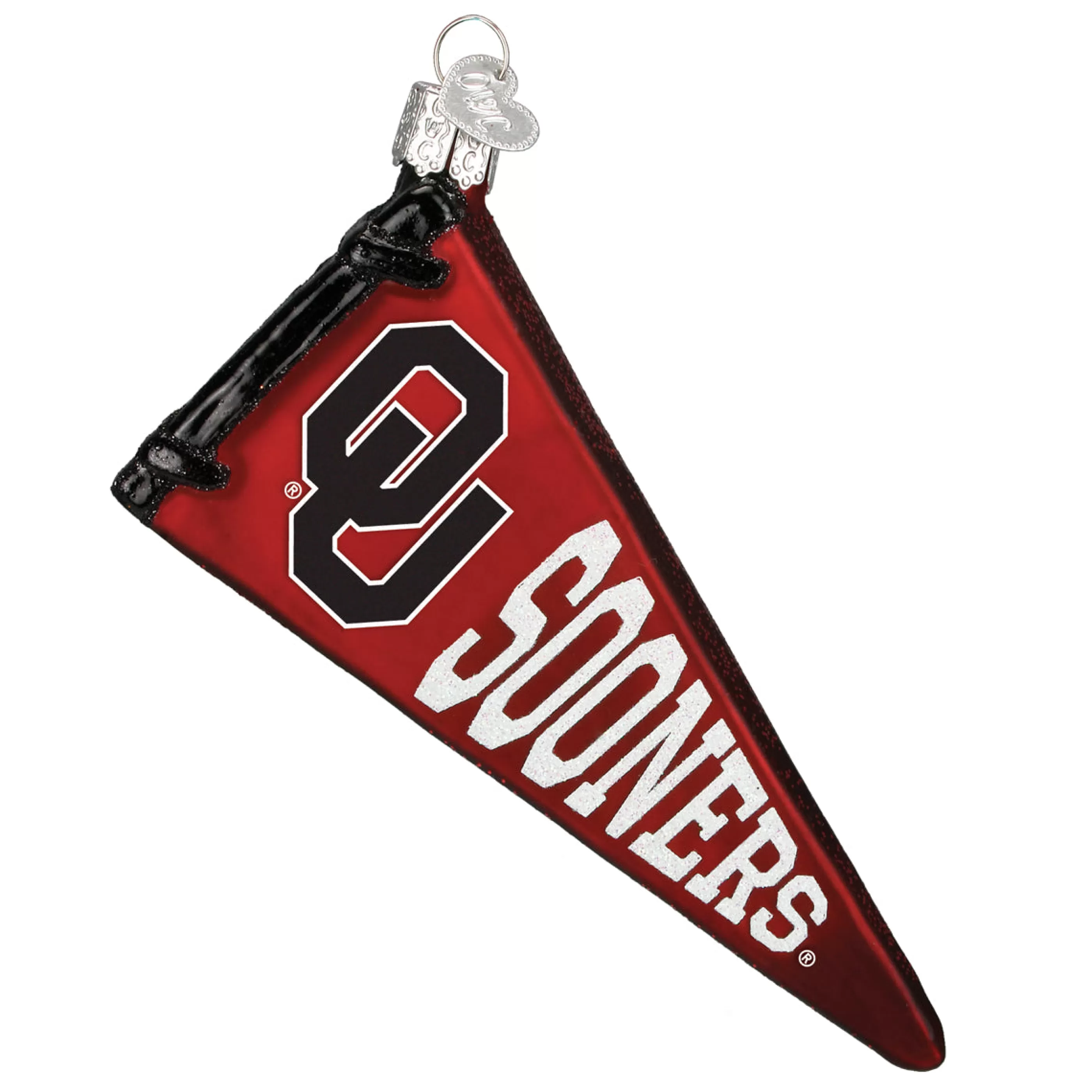 EAST WEST Oklahoma Pennant Ornament