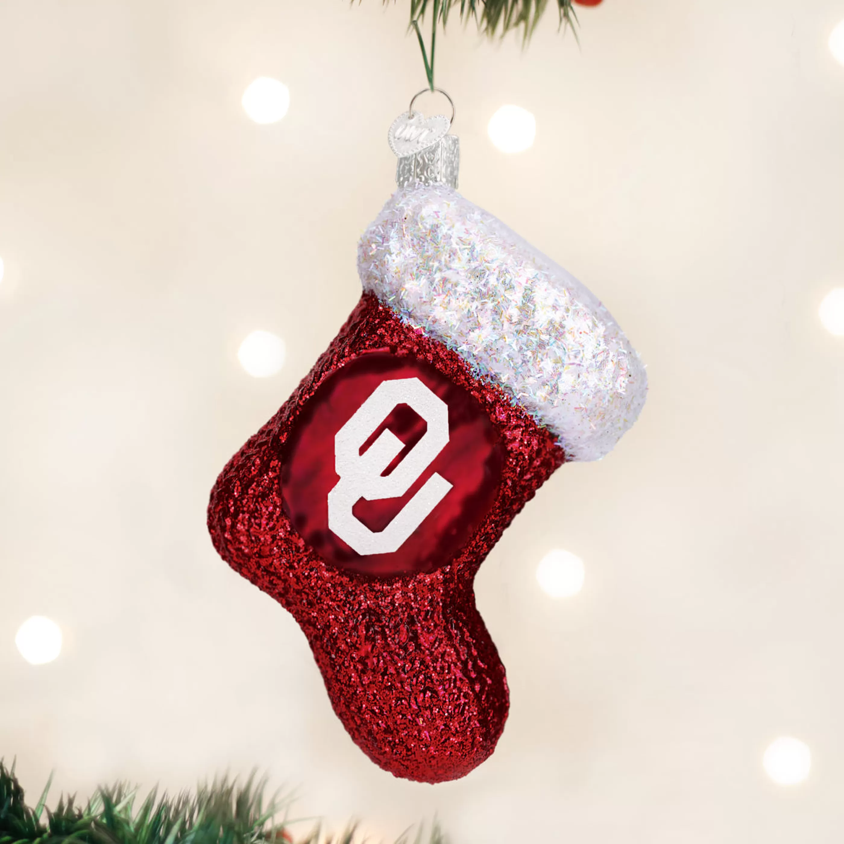 EAST WEST Oklahoma Stocking Ornament