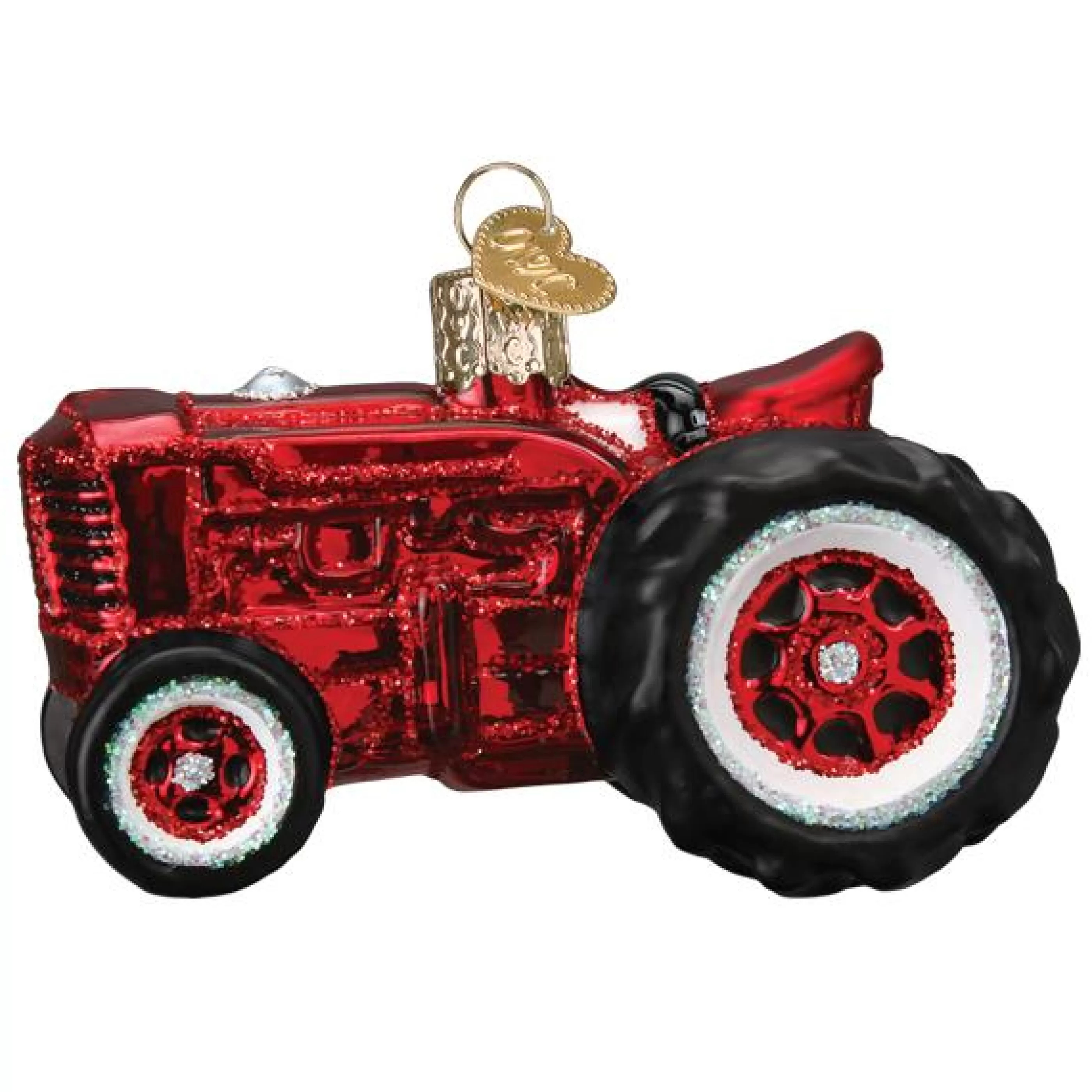 EAST WEST Old Farm Tractor Ornament