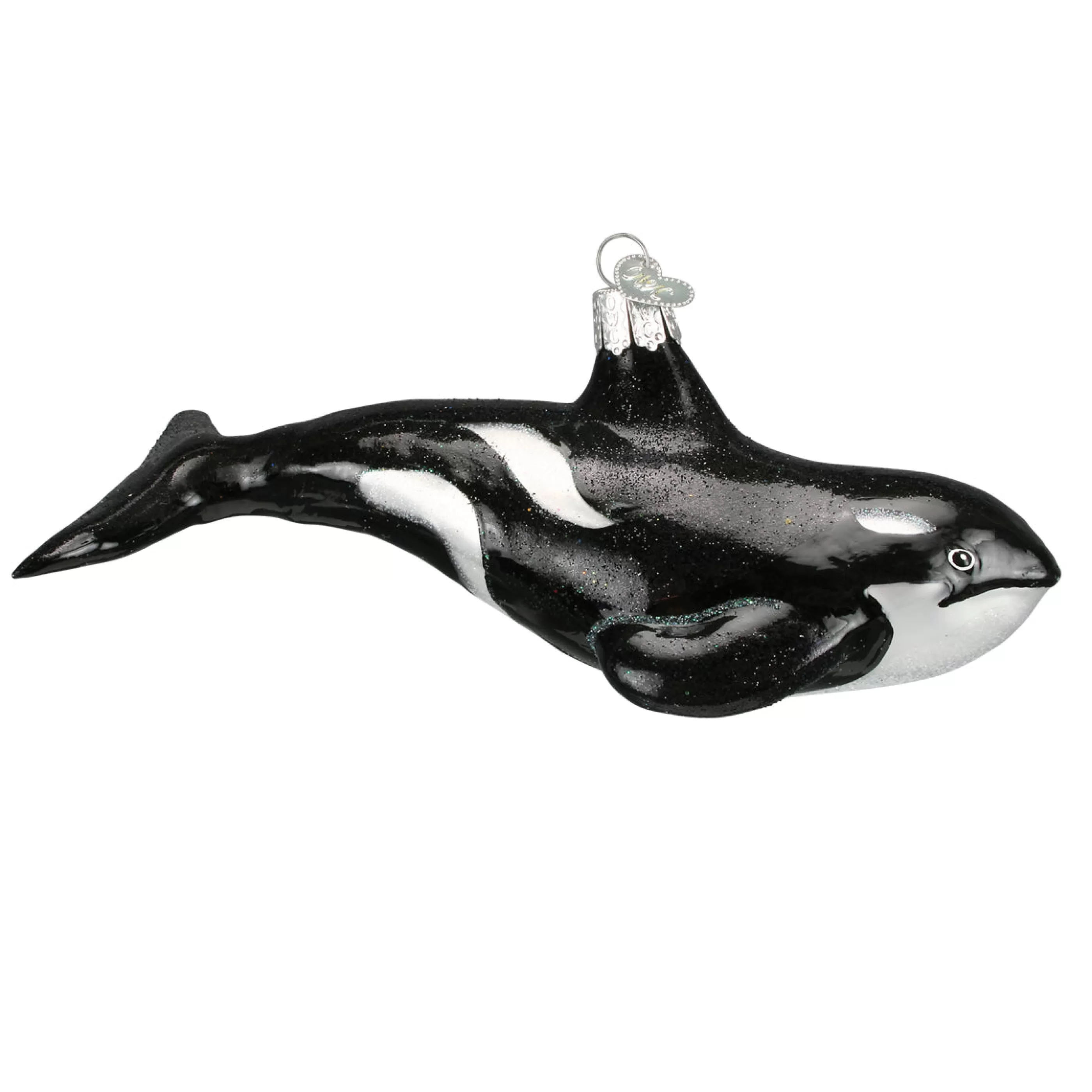 EAST WEST Orca Whale Ornament