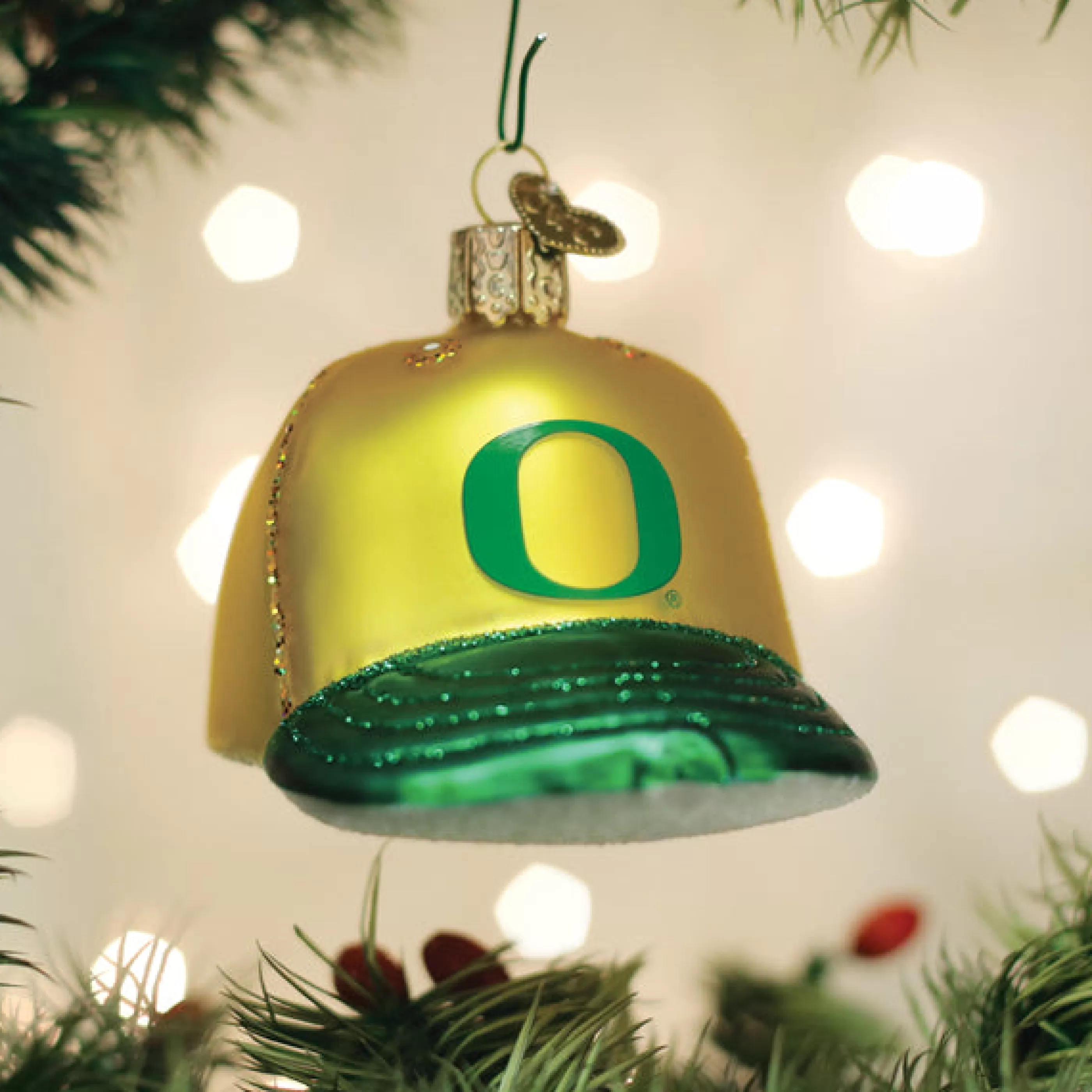 EAST WEST Oregon Baseball Cap Ornament