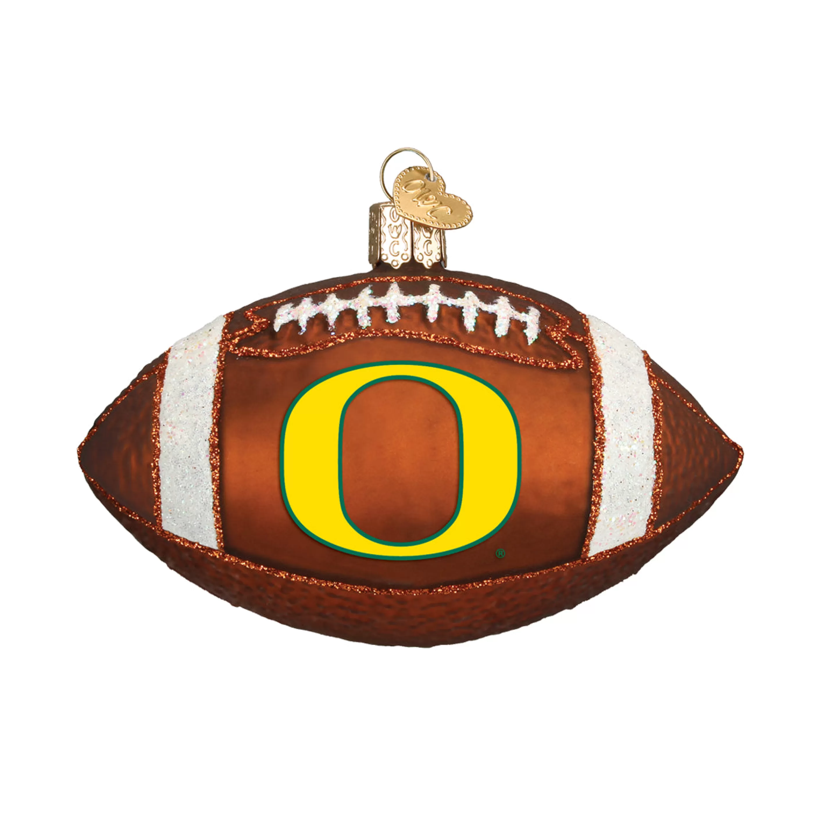 EAST WEST Oregon Football Ornament