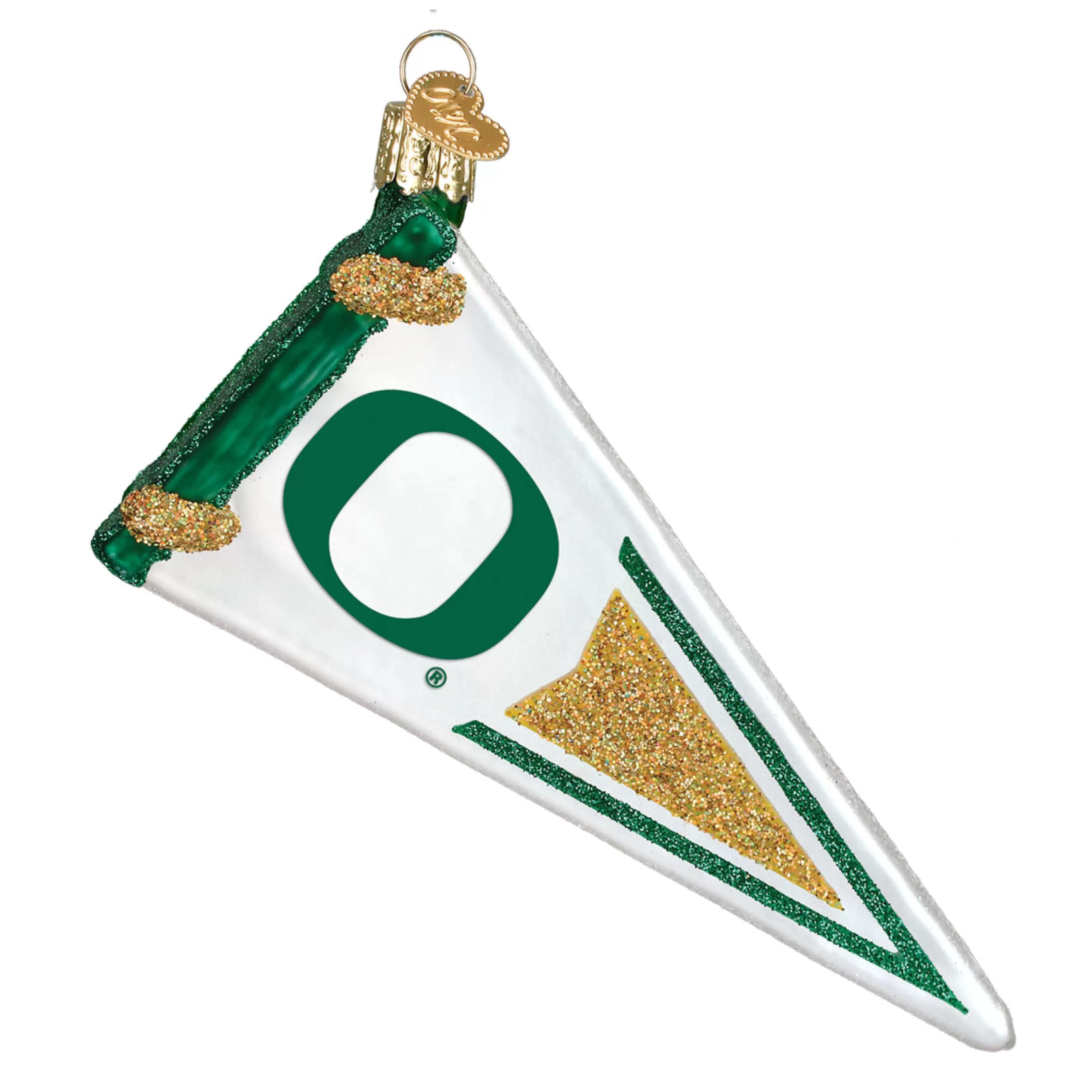 EAST WEST Oregon Pennant Ornament