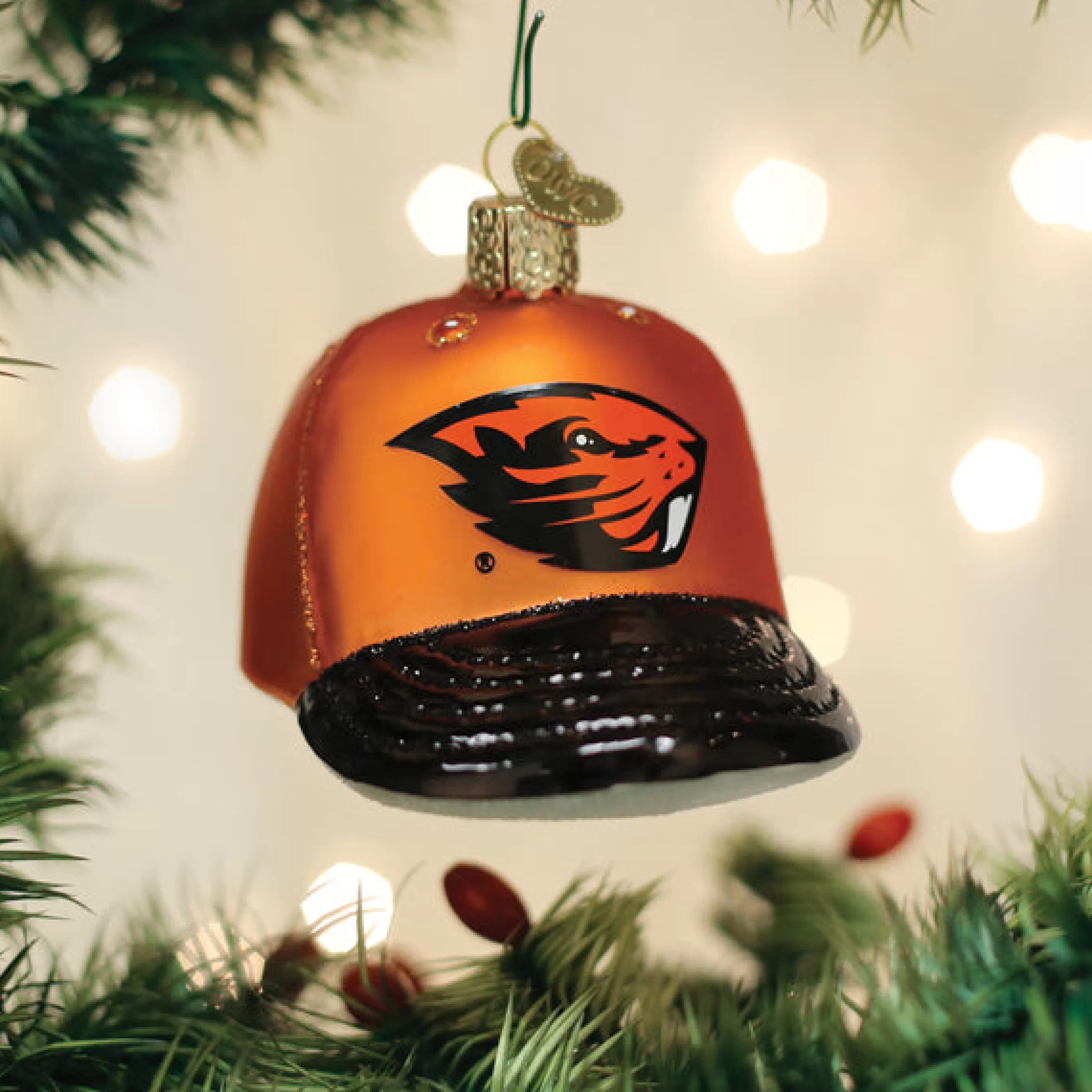 EAST WEST Oregon State Baseball Cap Ornament