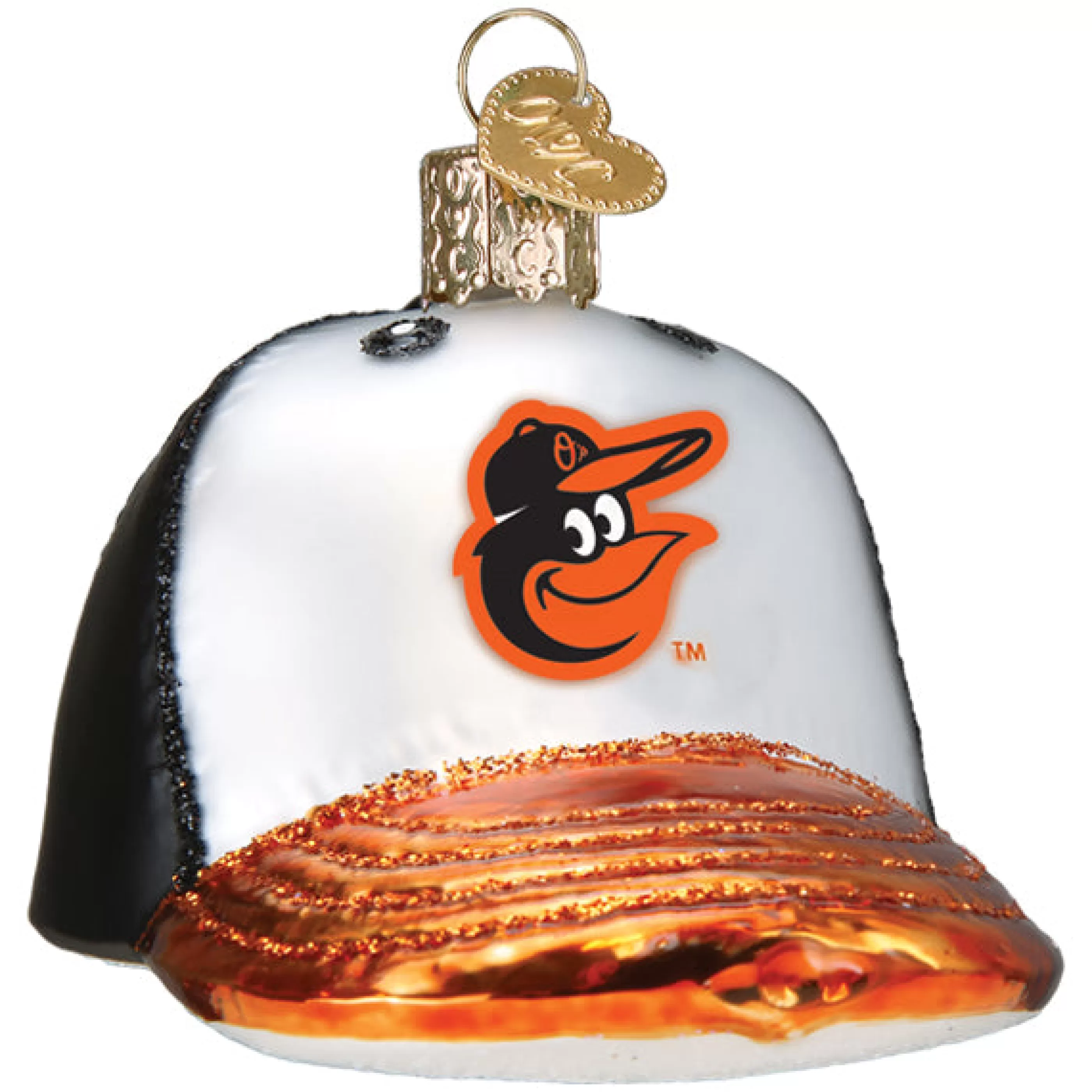 EAST WEST Orioles Baseball Cap Ornament