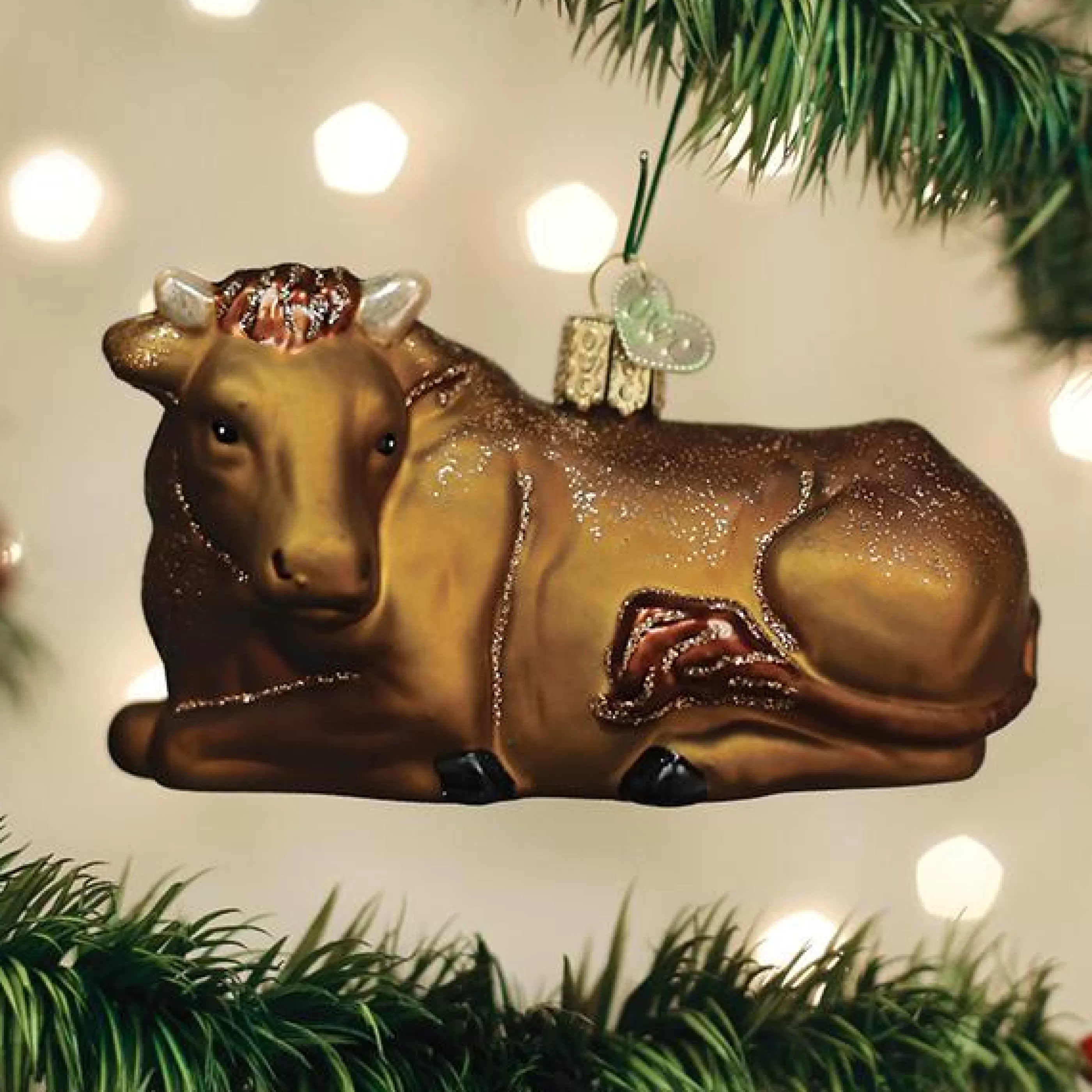 Kasa World Ltd Ox Ornament