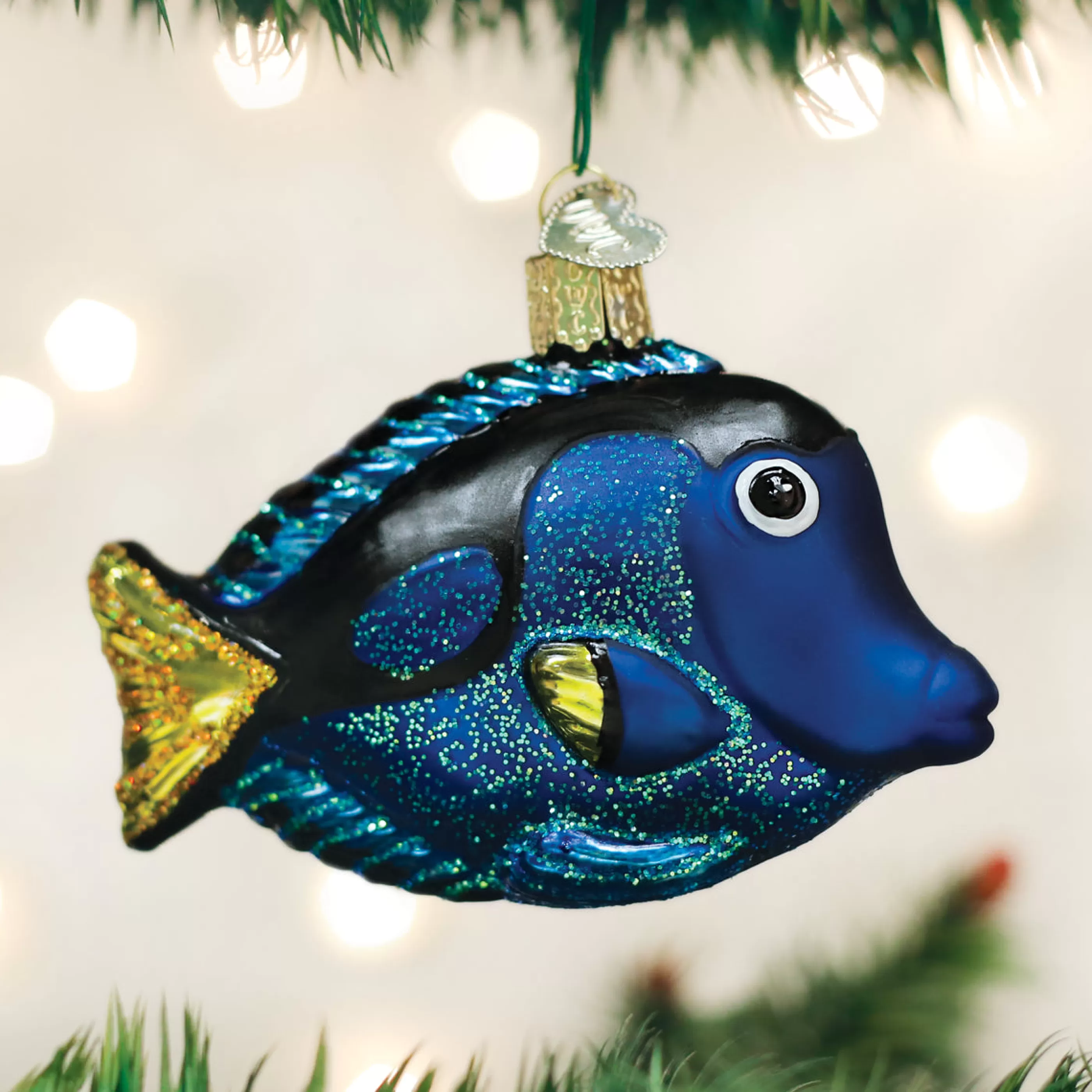 EAST WEST Pacific Blue Tang Ornament