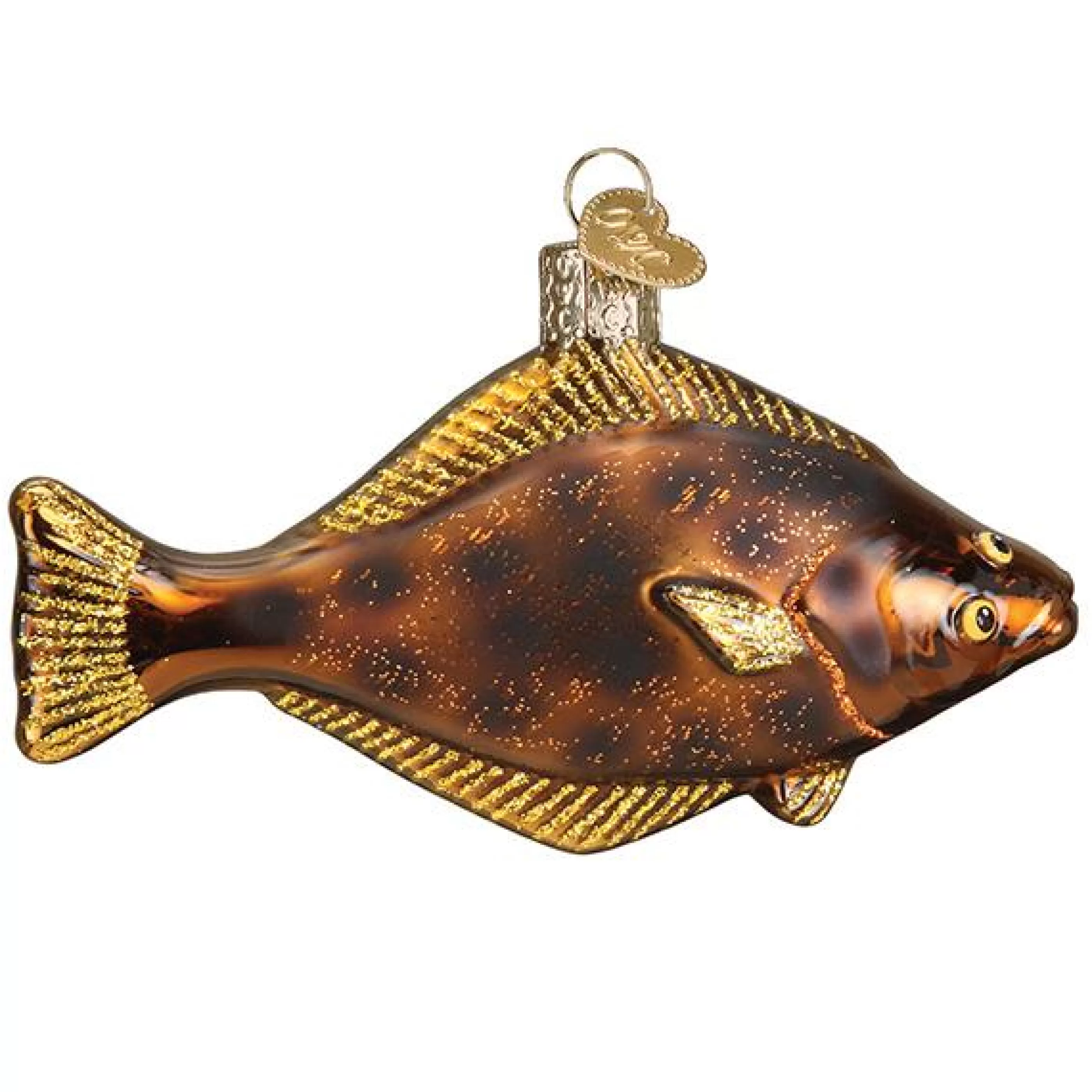 EAST WEST Pacific Halibut Ornament