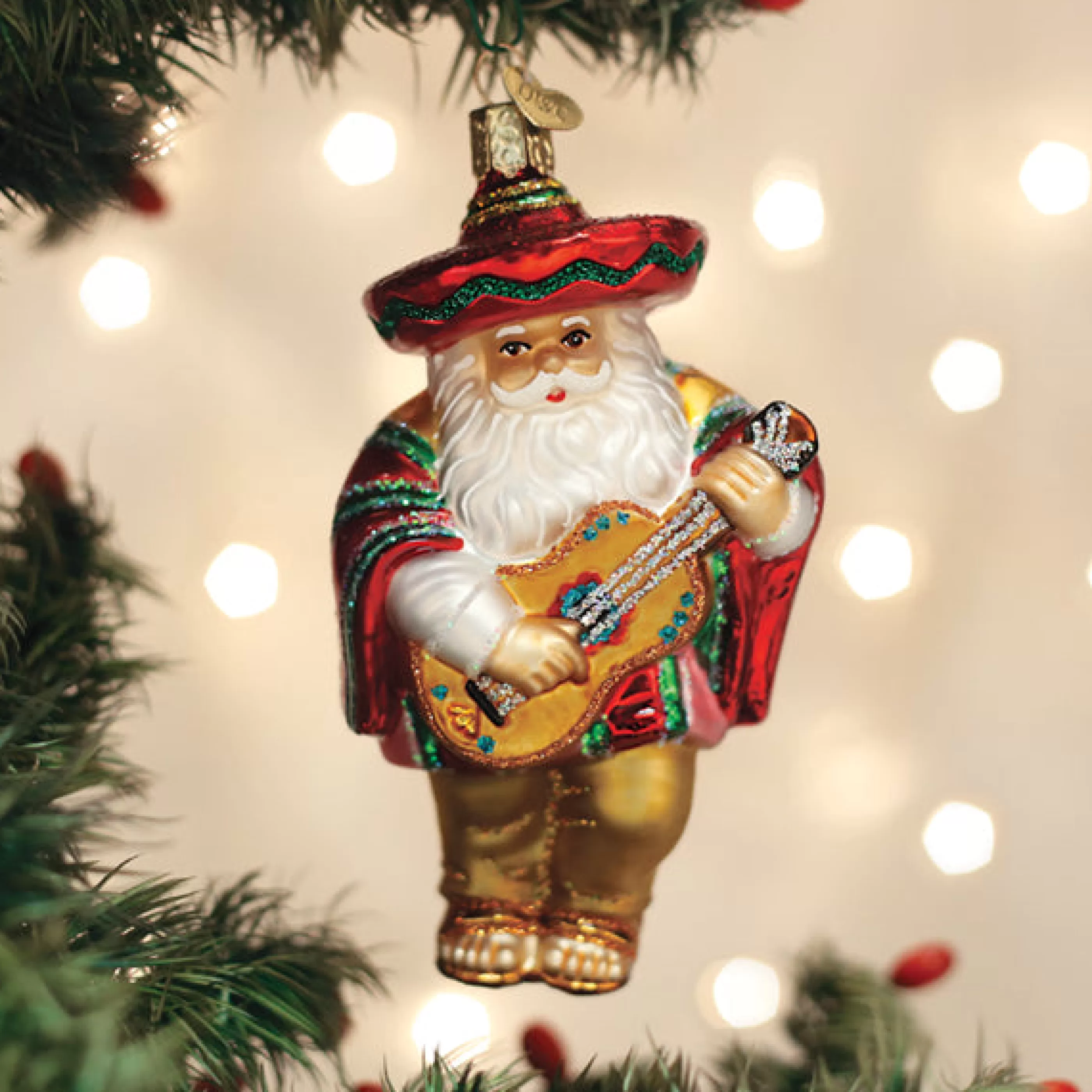 Kasa World Ltd Papa Noel Ornament