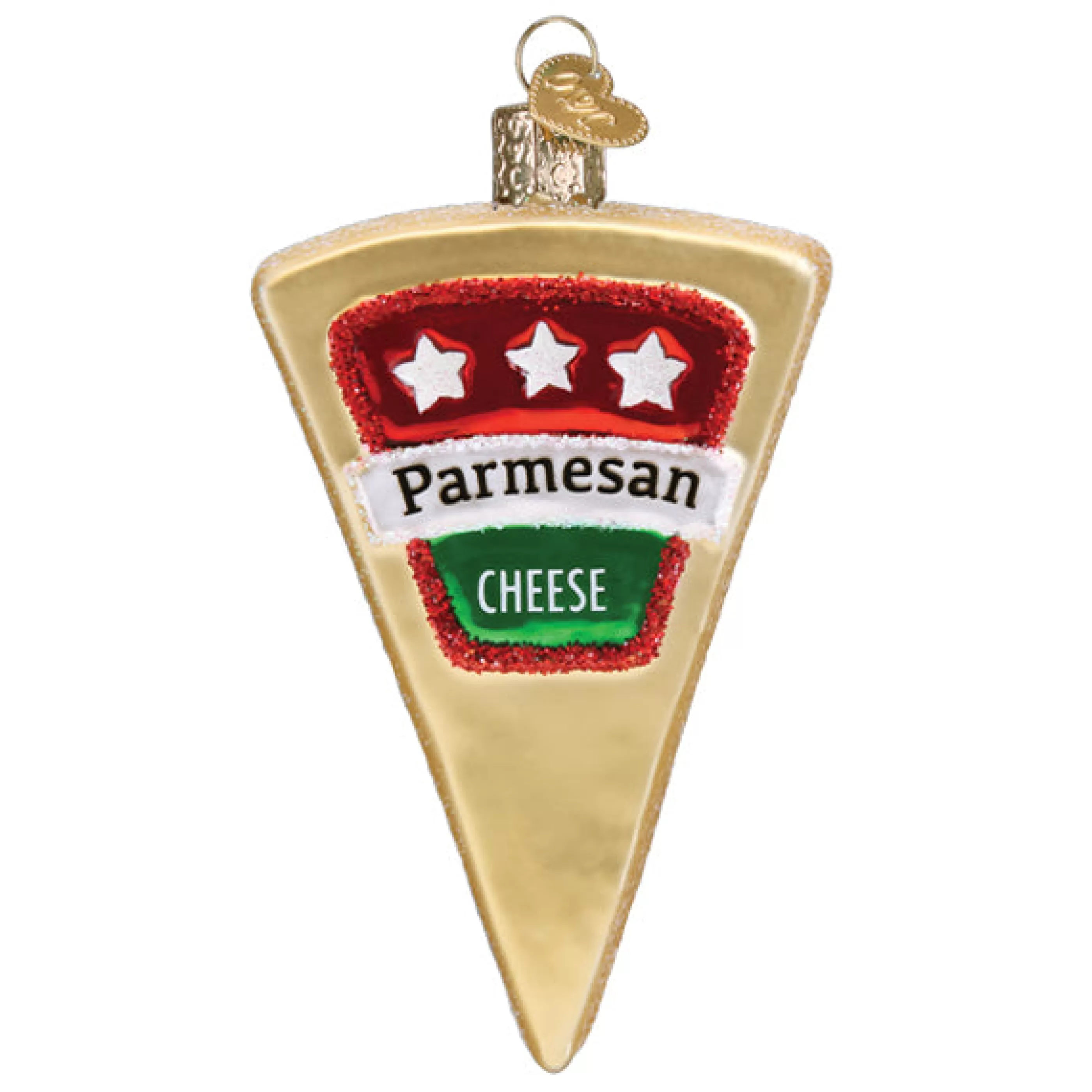 EAST WEST Parmesan Cheese Ornament