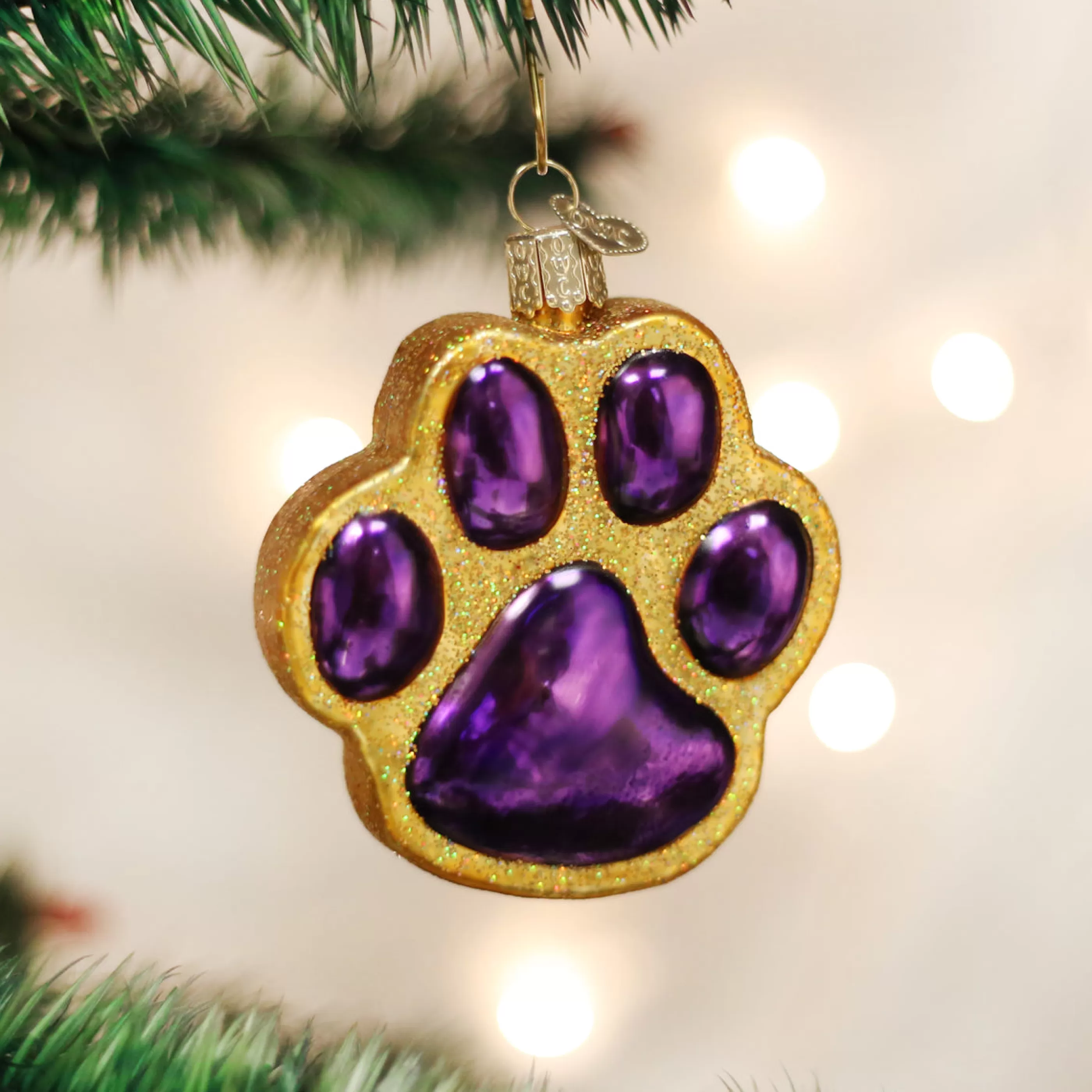 EAST WEST Paw Print Ornament