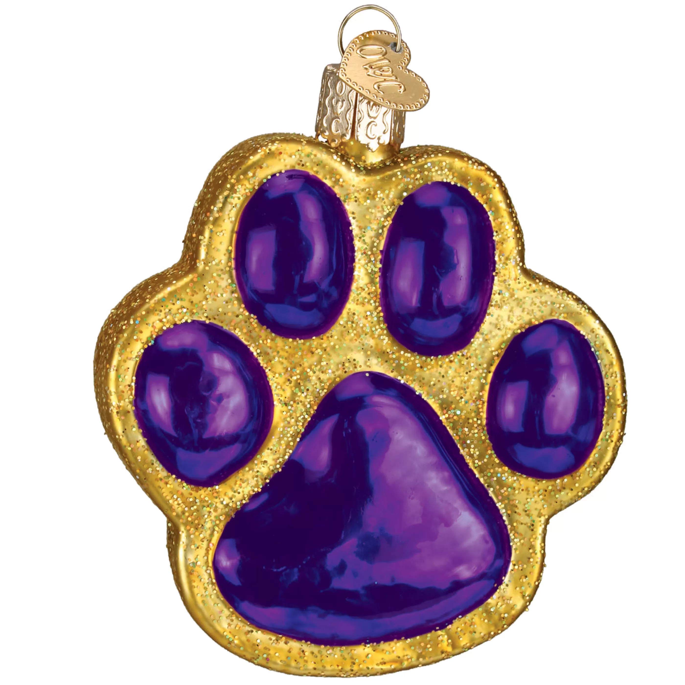 EAST WEST Paw Print Ornament