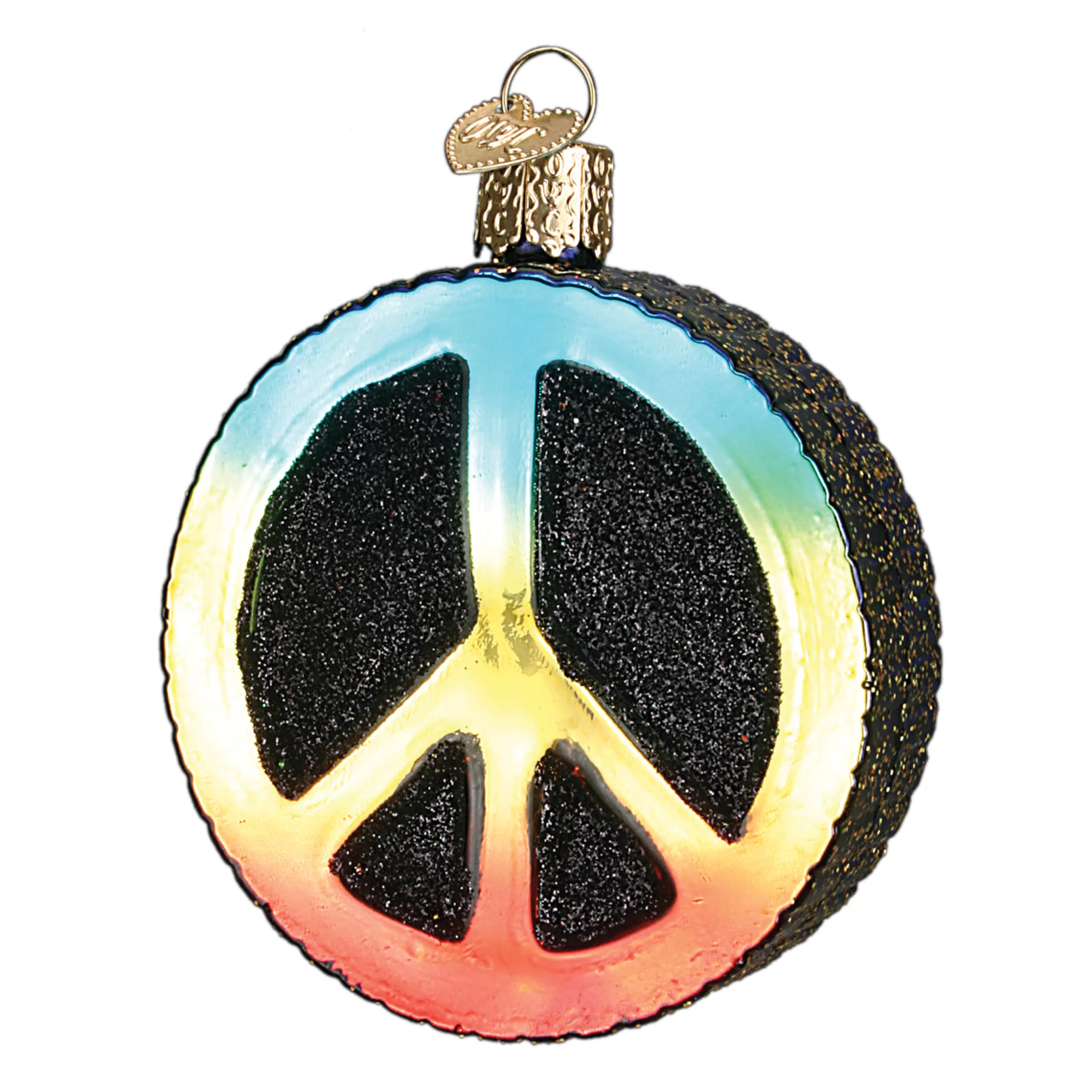 Kasa World Ltd Peace Sign Ornament