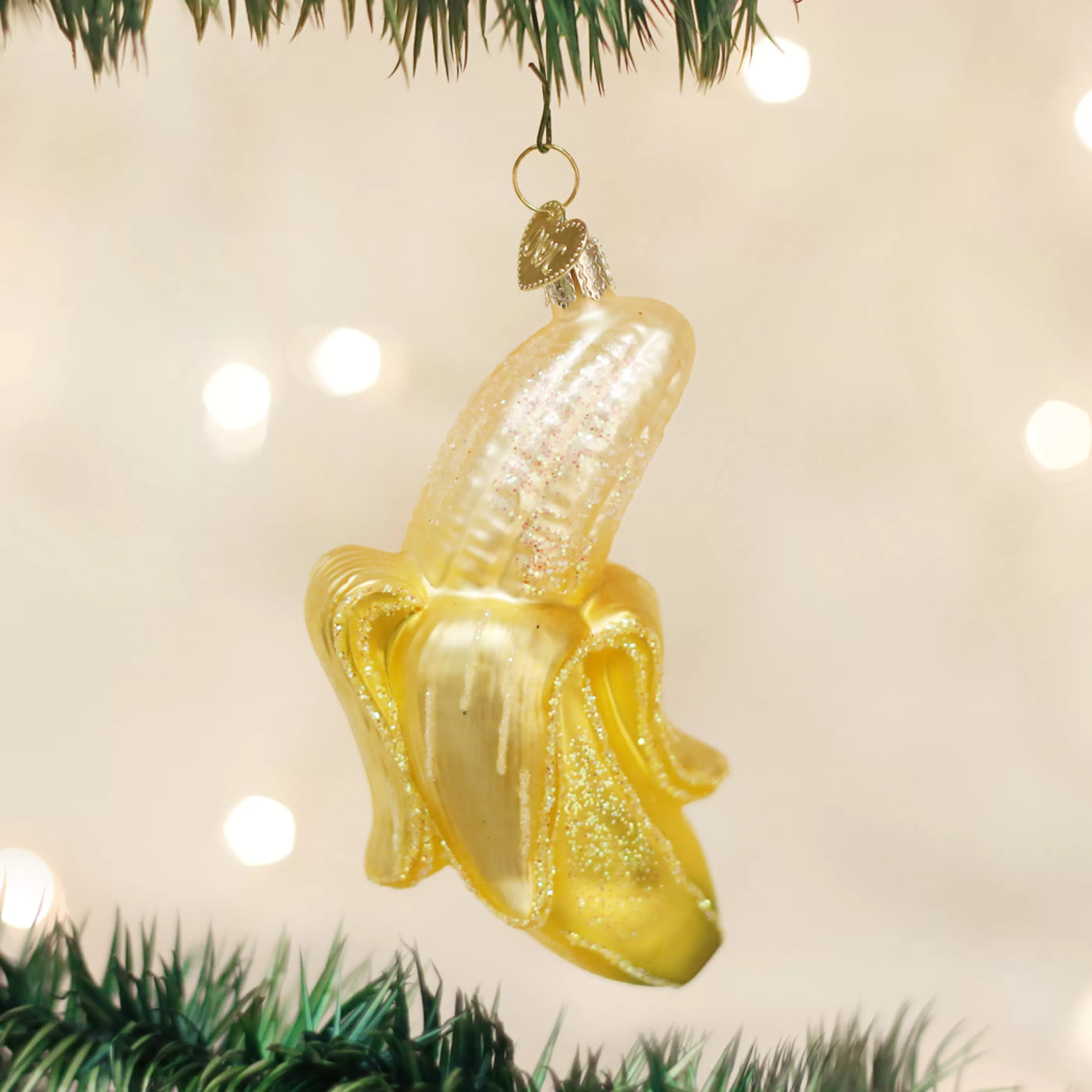 Kasa World Ltd Peeled Banana Ornament