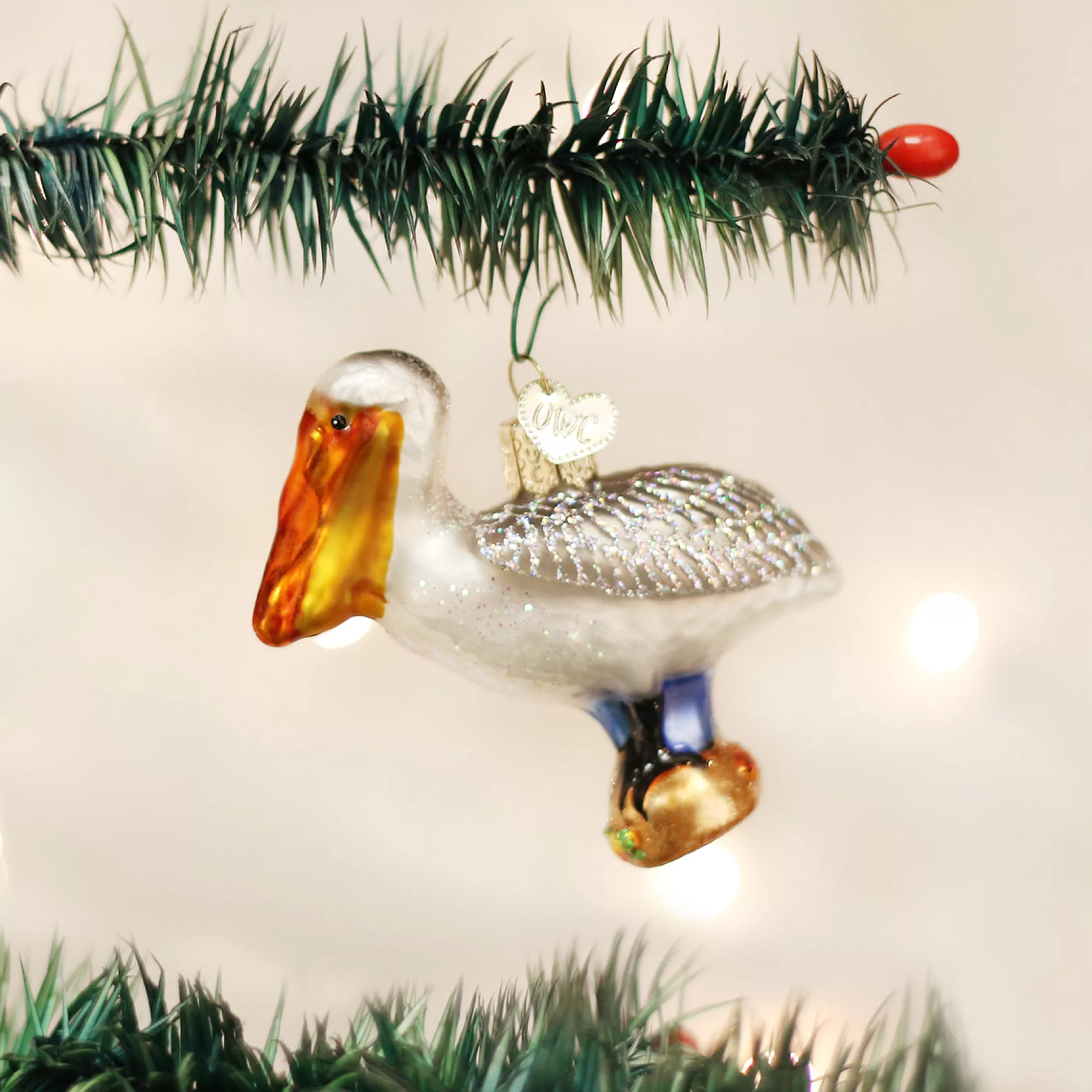 EAST WEST Pelican Ornament