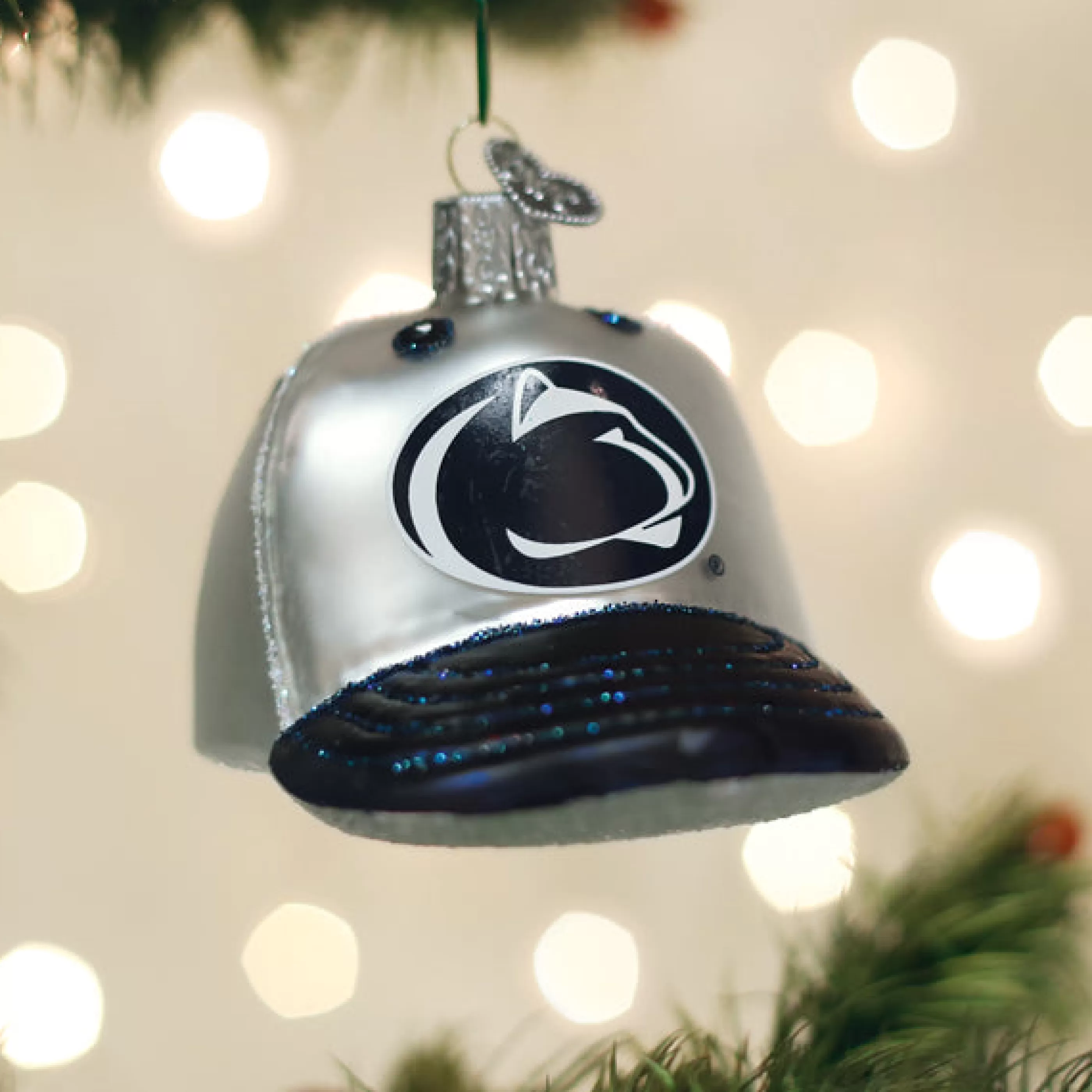 EAST WEST Penn State Baseball Cap Ornament