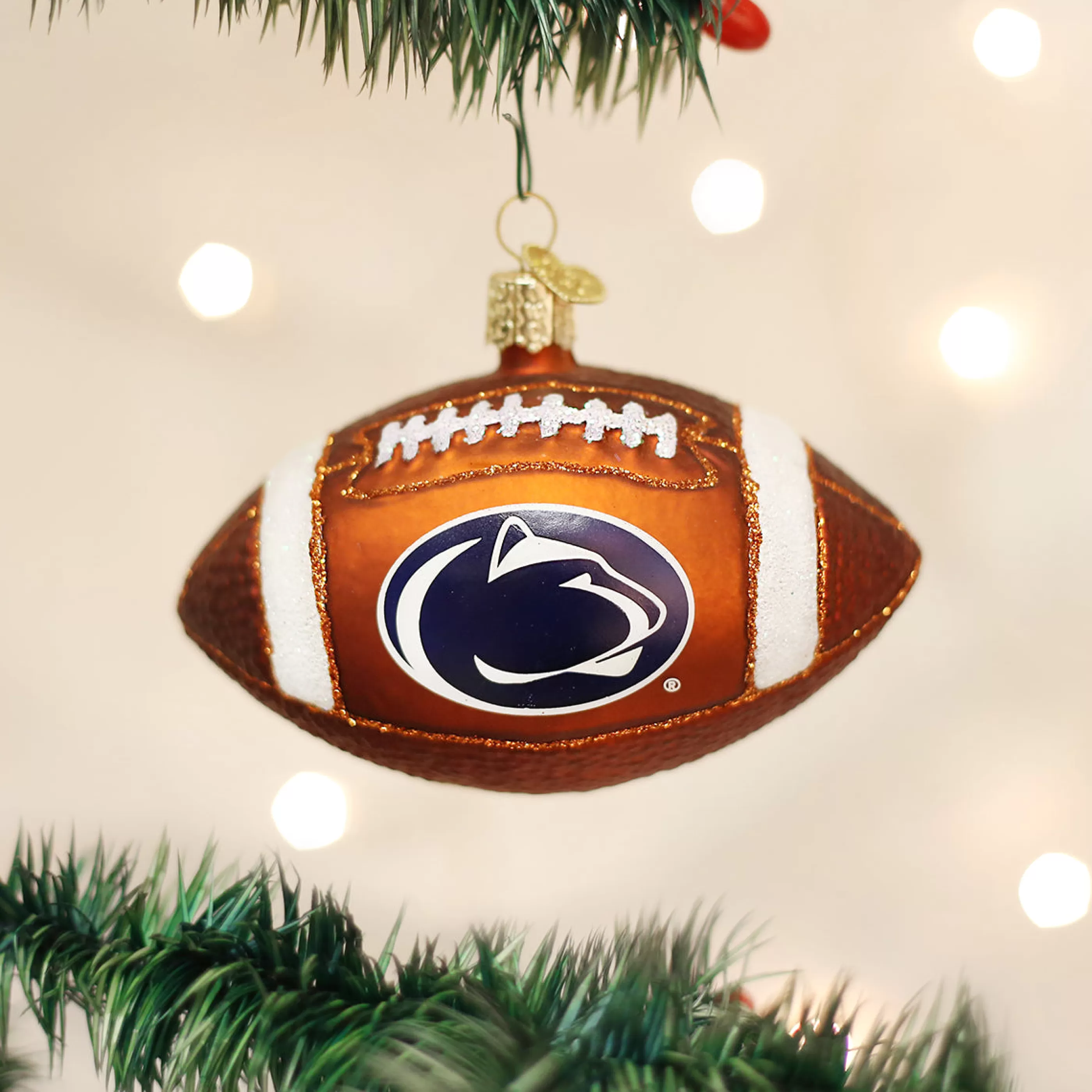 EAST WEST Penn State Football Ornament