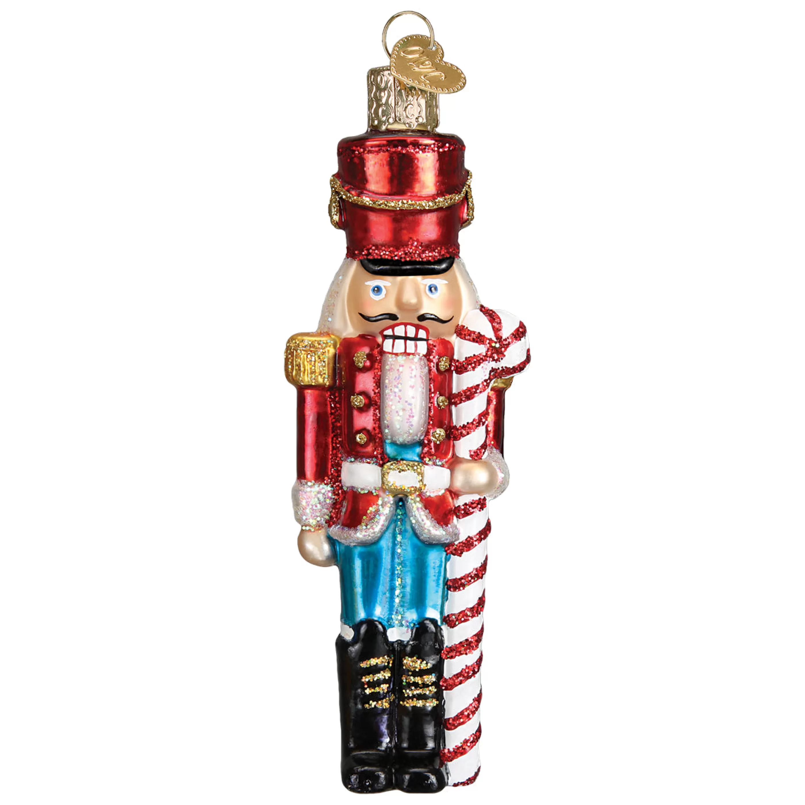 Kasa World Ltd Peppermint Nutcracker Ornament