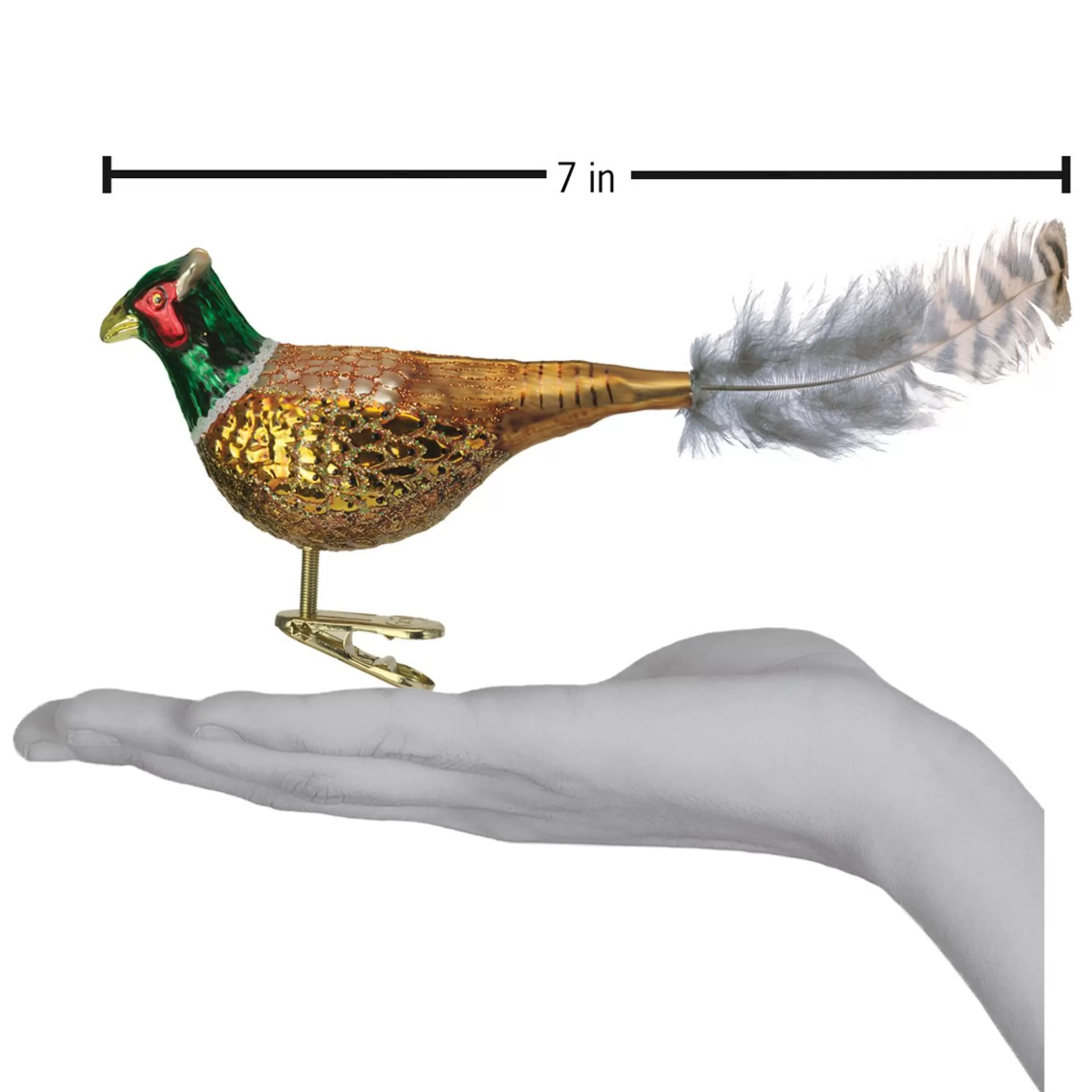 EAST WEST Pheasant Ornament