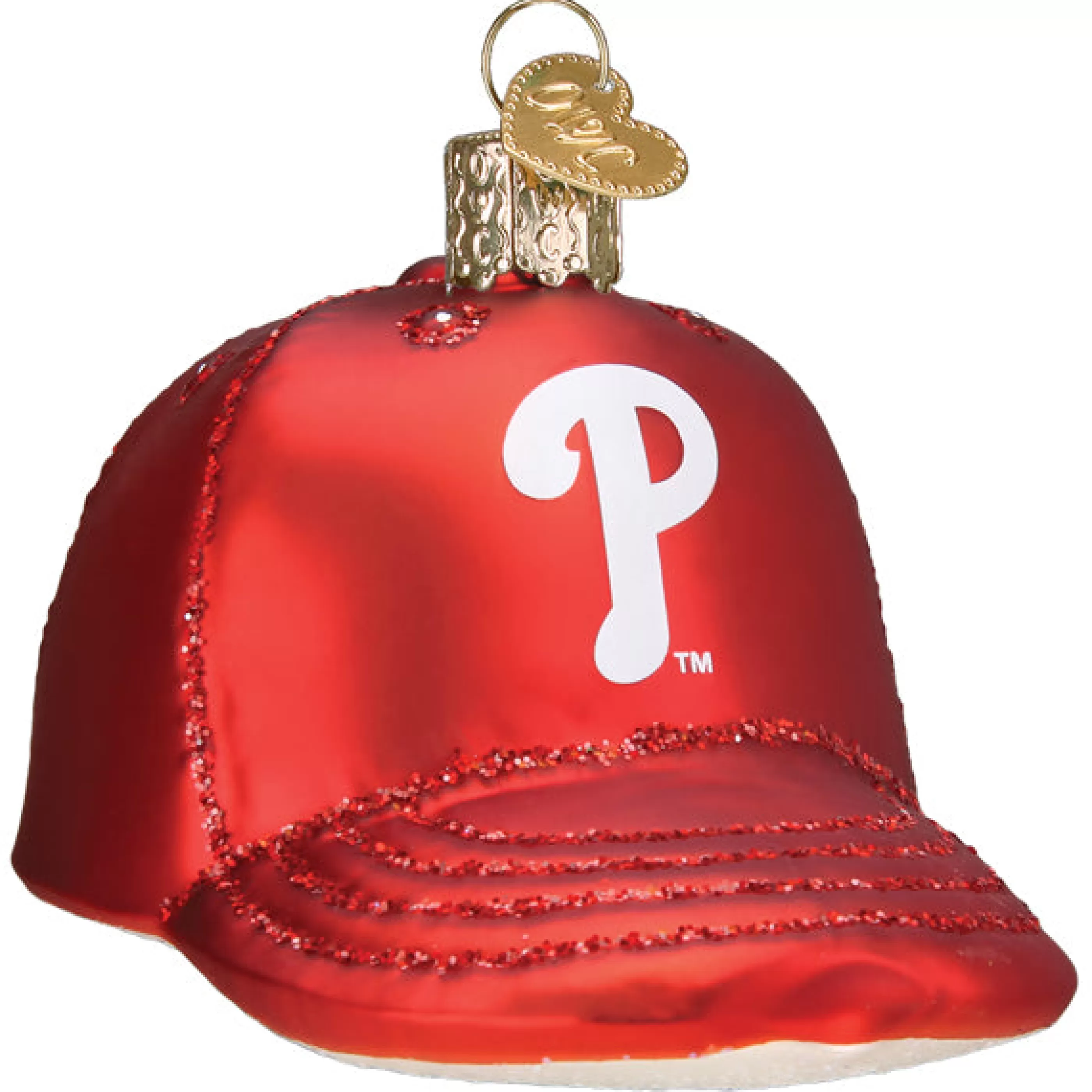 EAST WEST Phillies Baseball Cap Ornament