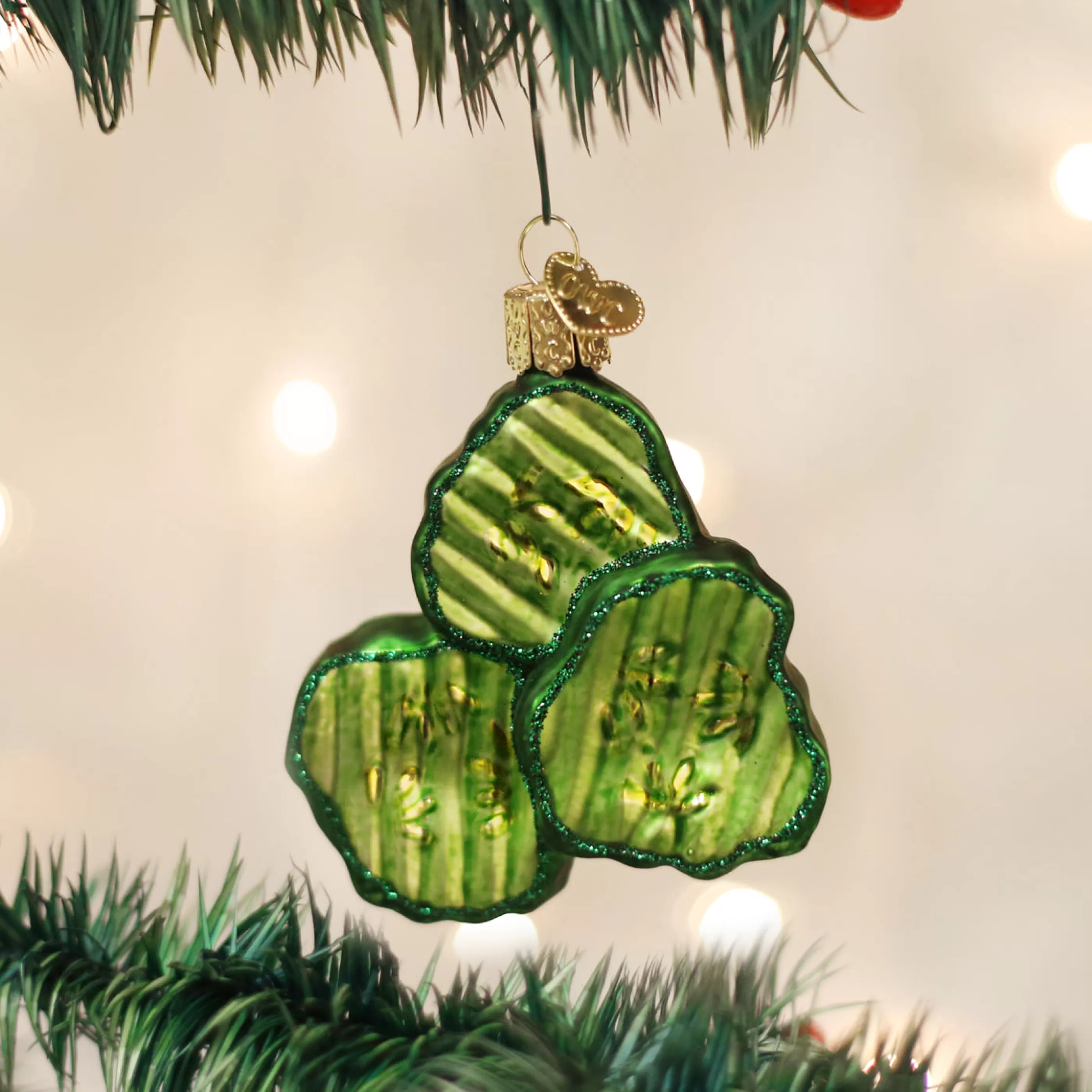 EAST WEST Pickle Chips Ornament