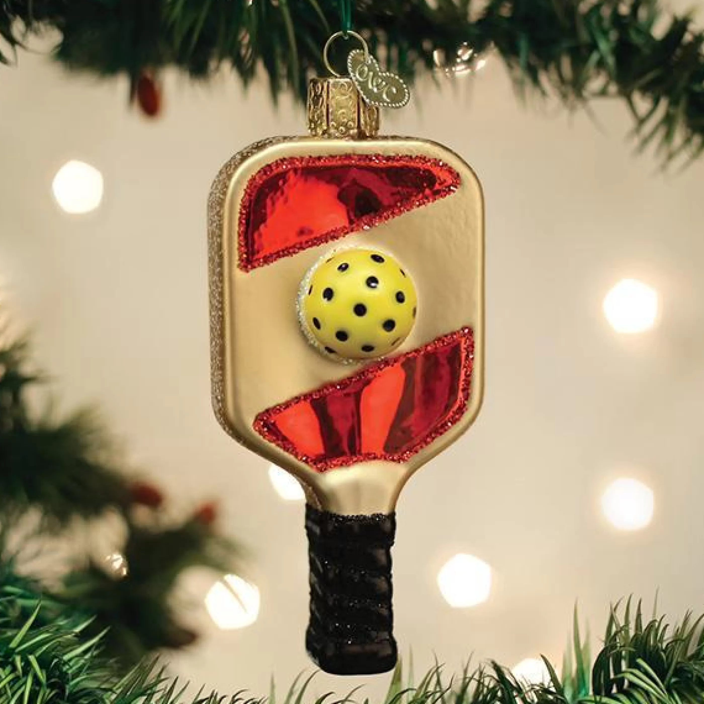 EAST WEST Pickleball Paddle Ornament