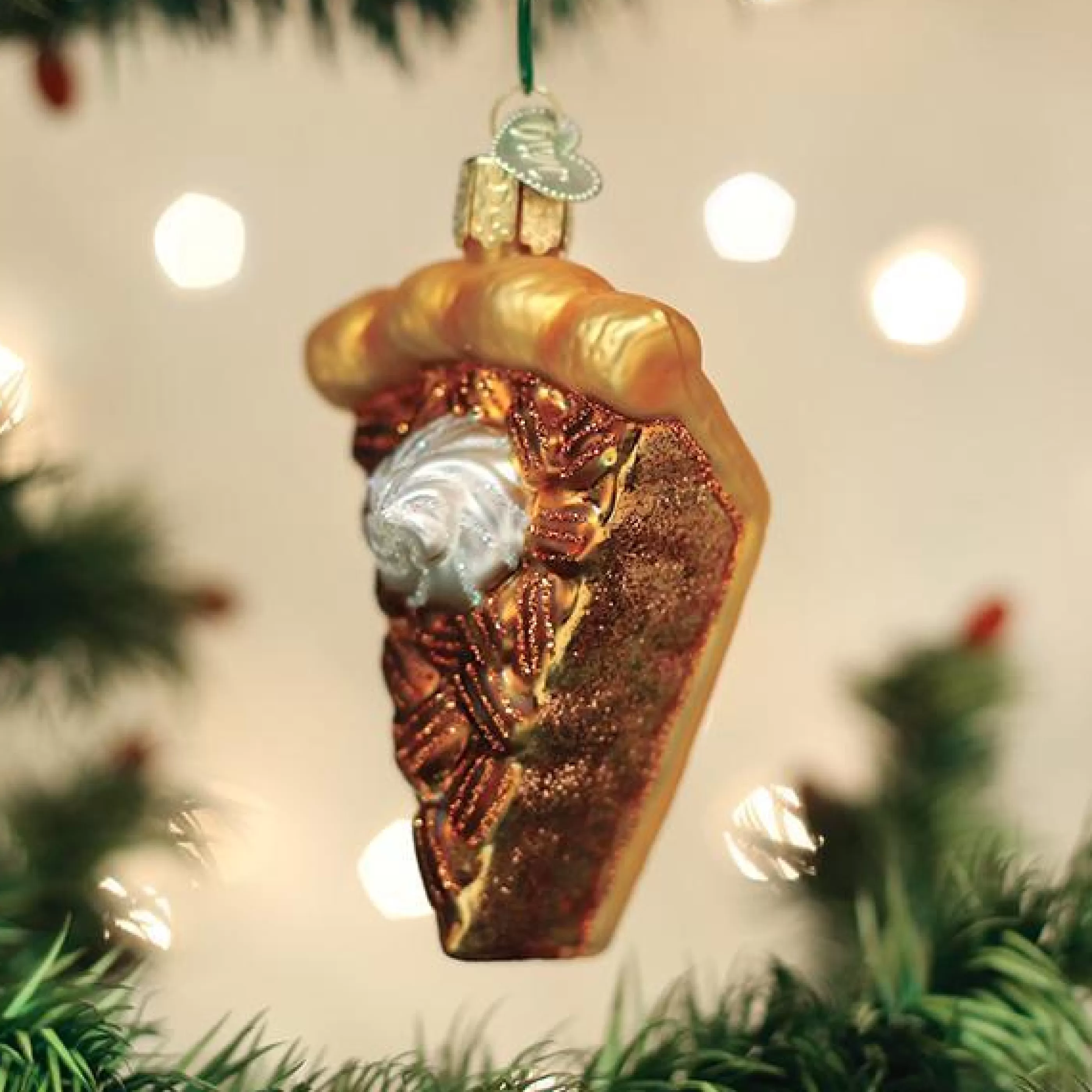 EAST WEST Piece Of Pecan Pie Ornament