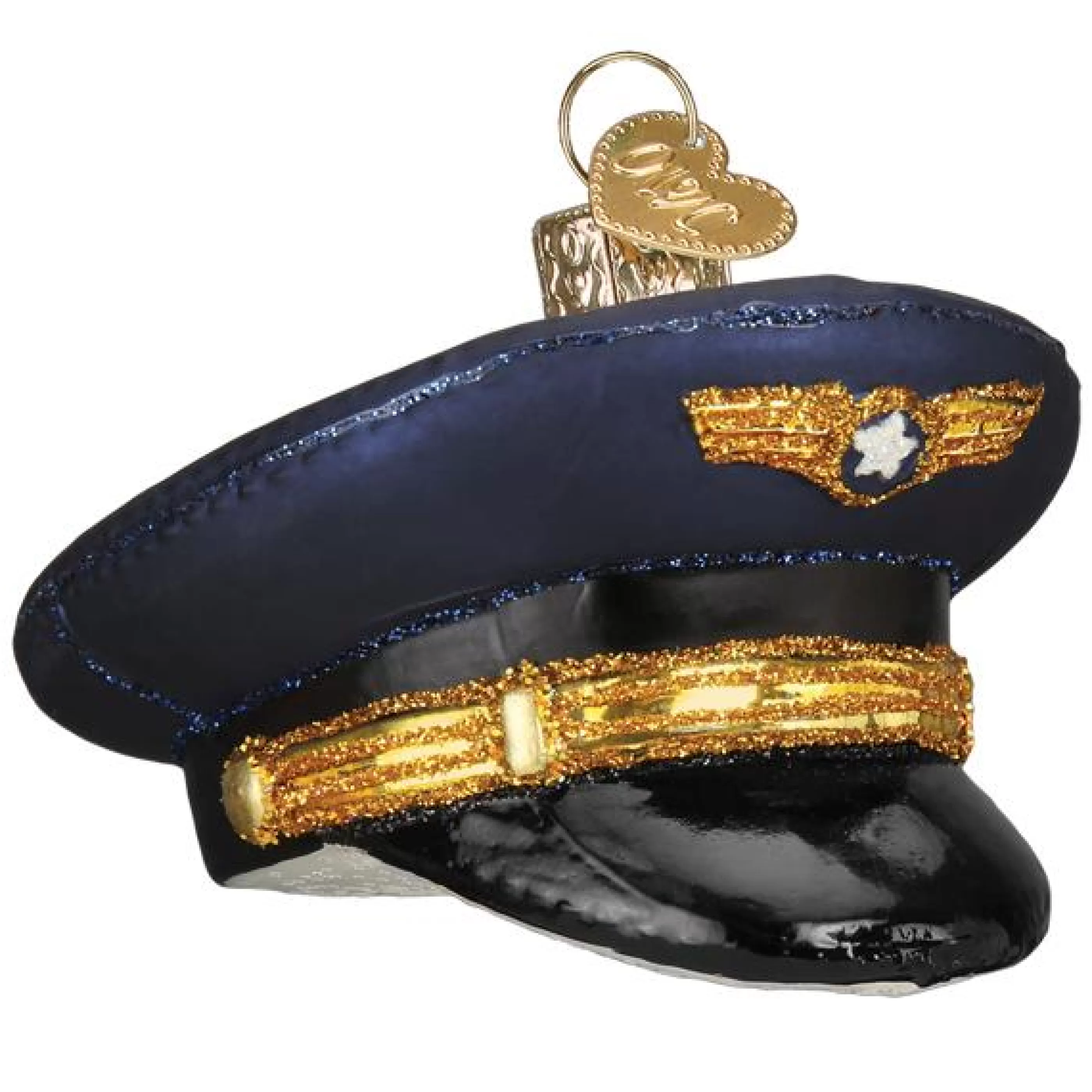 Kasa World Ltd Pilot's Cap Ornament