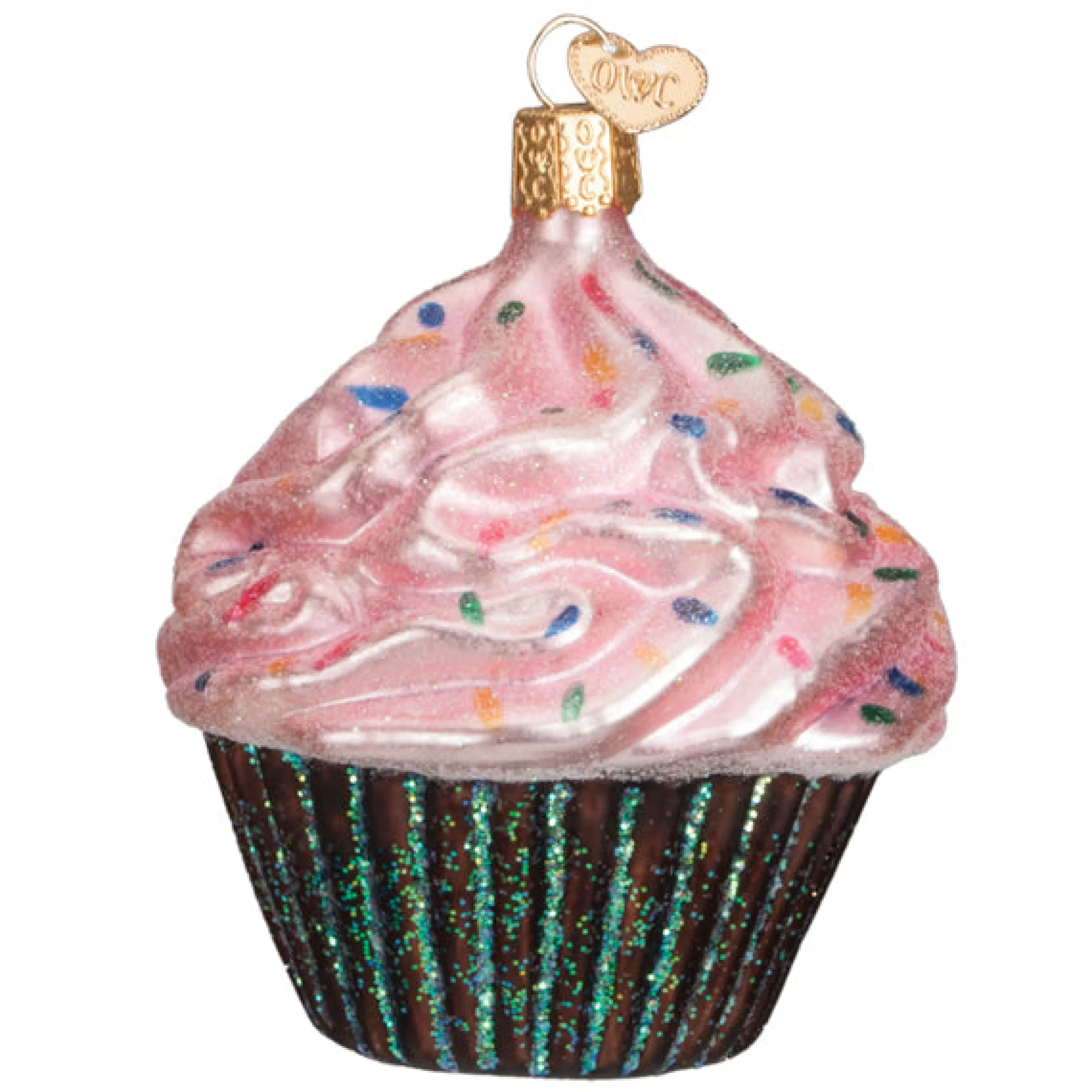 Kasa World Ltd Pink Chocolate Cupcake Ornament