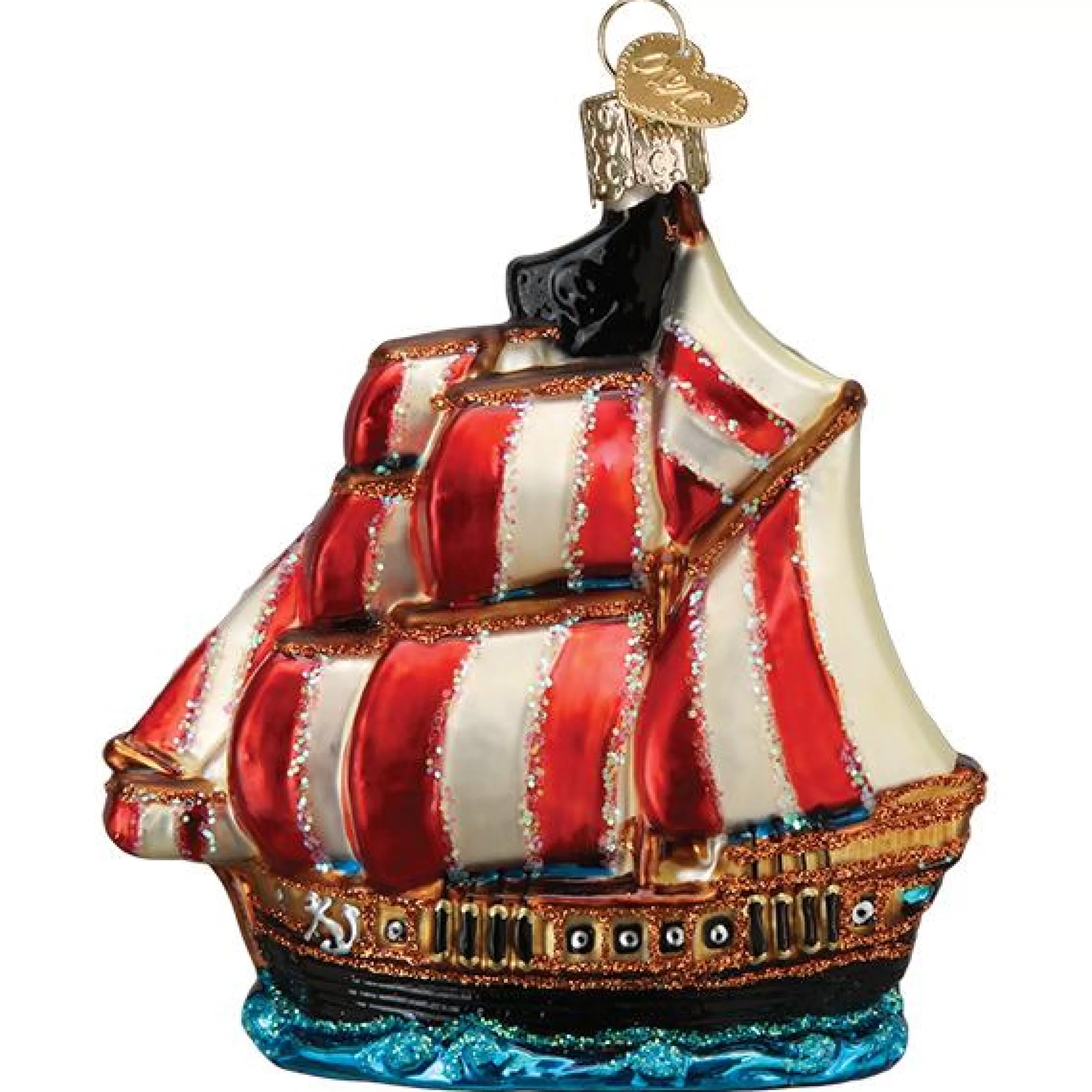 Kasa World Ltd Pirate Ship Ornament