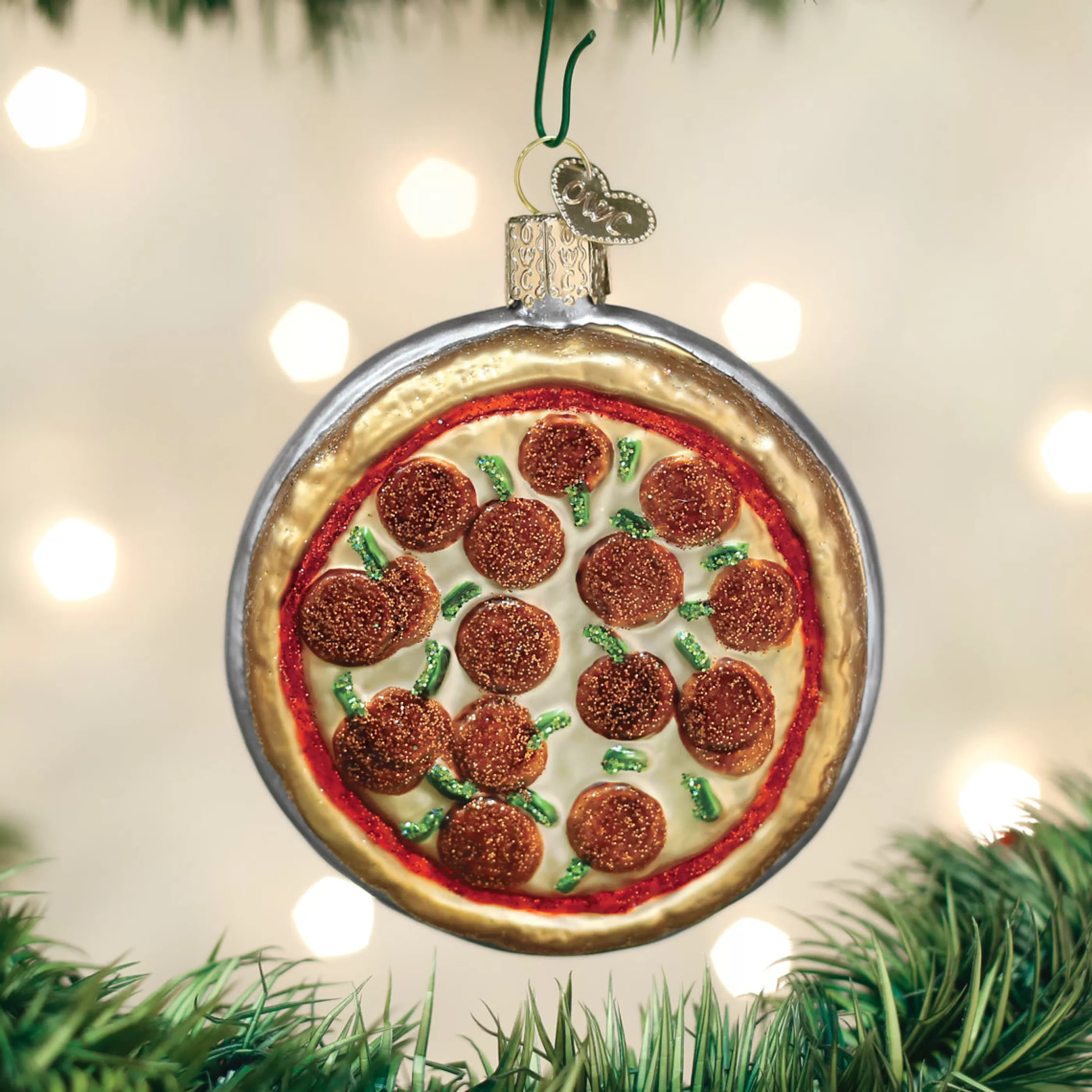 Kasa World Ltd Pizza Pie Ornament