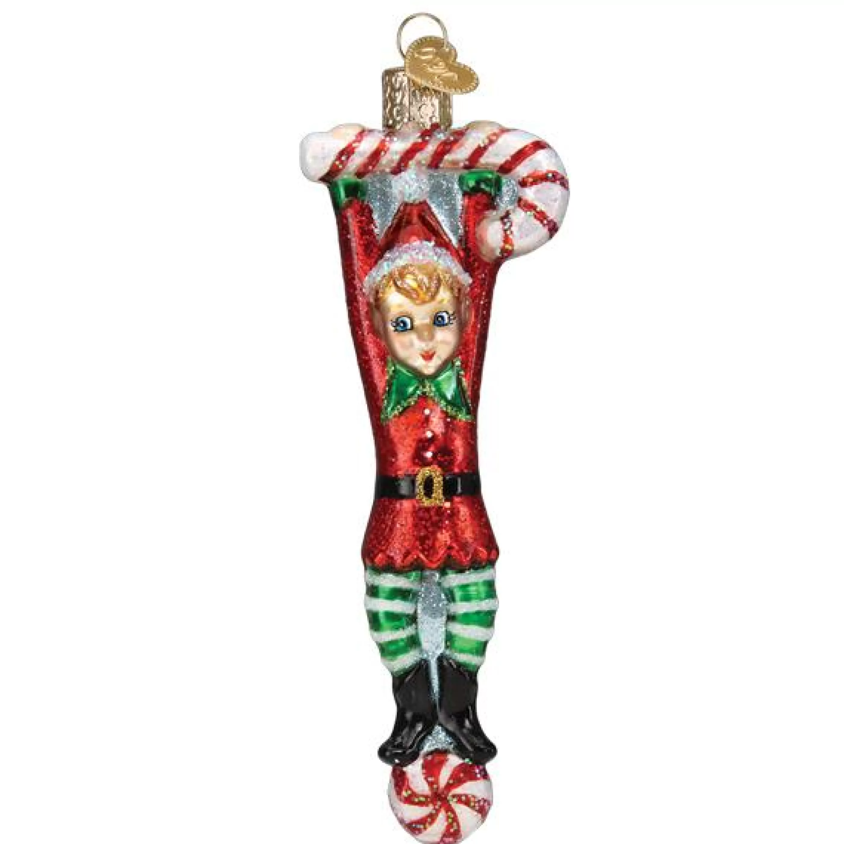 Kasa World Ltd Playful Elf Ornament