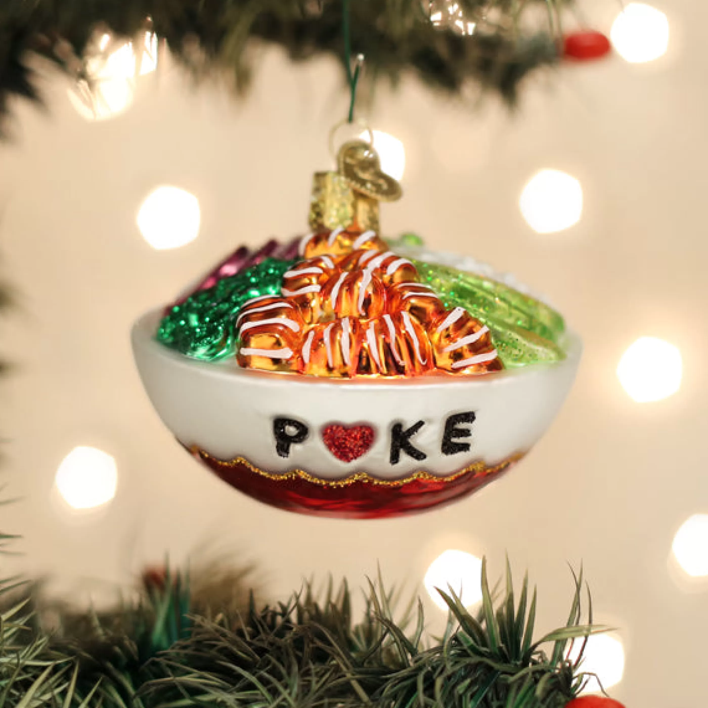 EAST WEST Poke Bowl Ornament