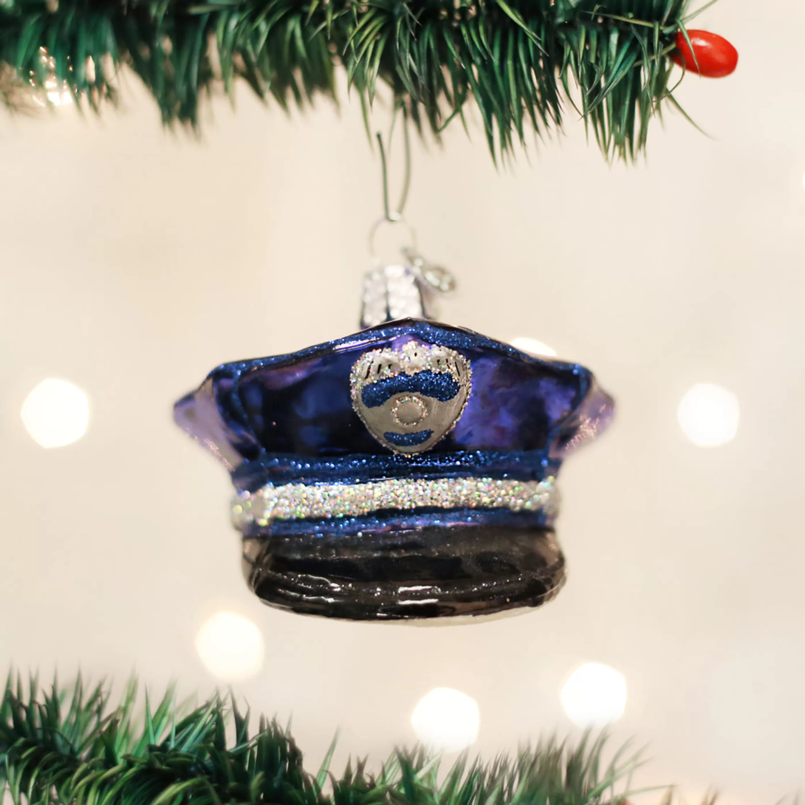 EAST WEST Police Officer's Cap Ornament