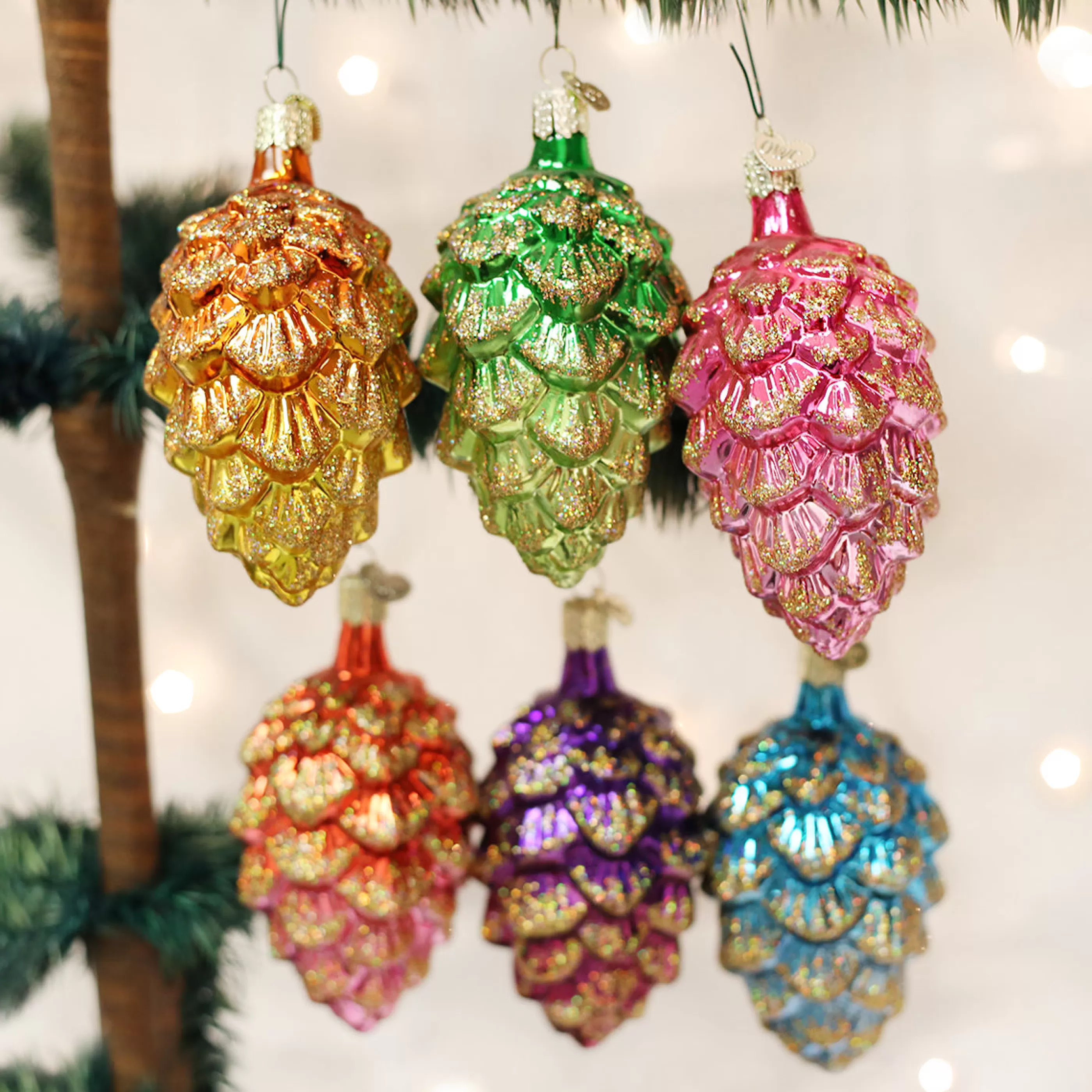 EAST WEST Ponderosa Pine Cone (A) Ornament