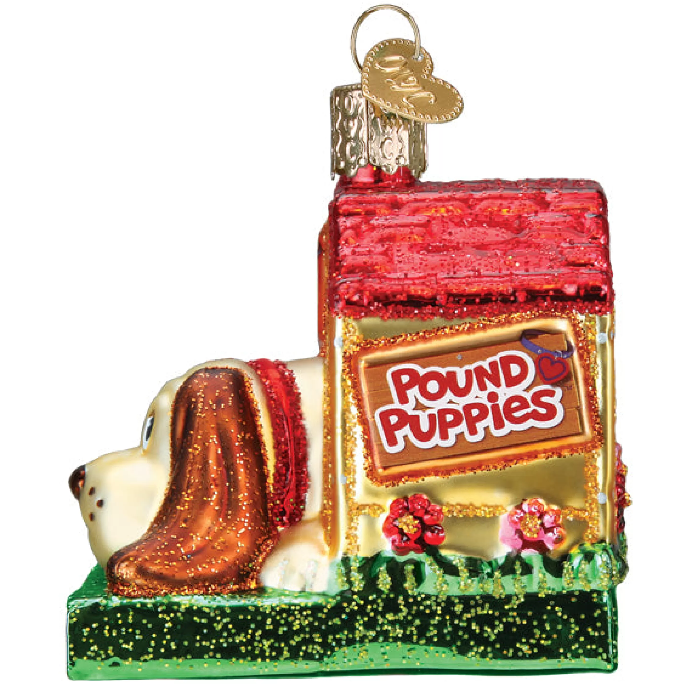 EAST WEST Pound Puppies Ornament