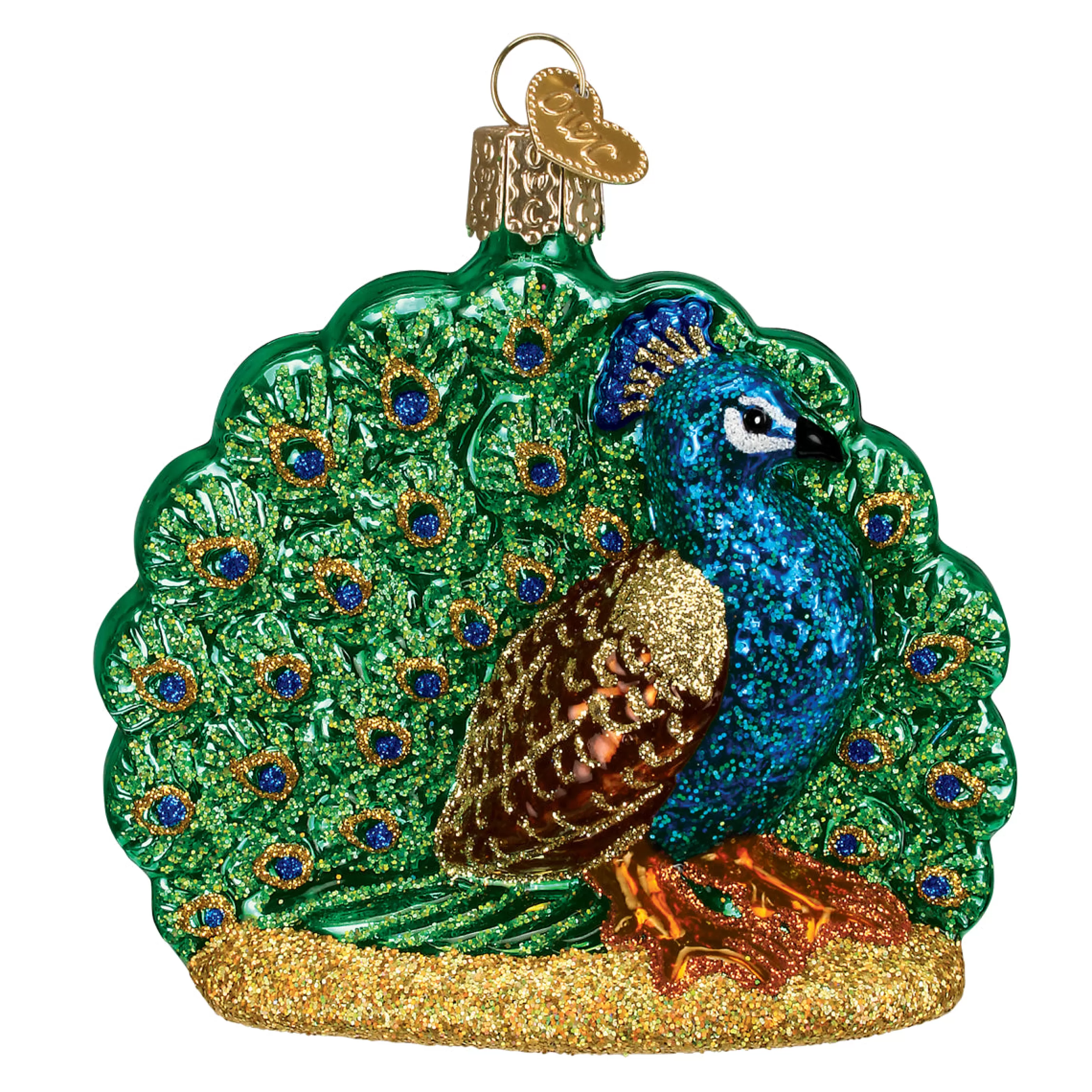 Kasa World Ltd Proud Peacock Christmas Ornament