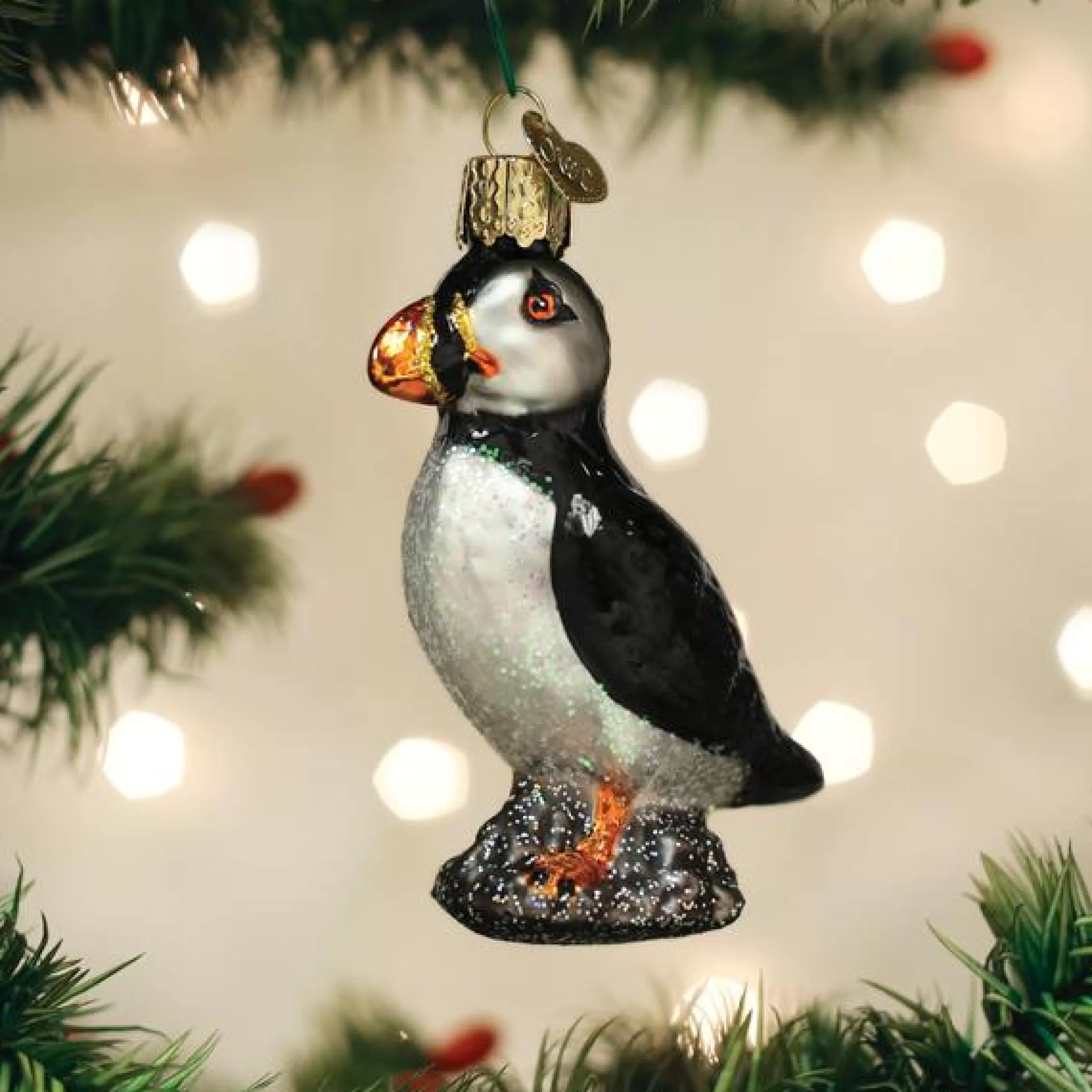 EAST WEST Puffin Ornament