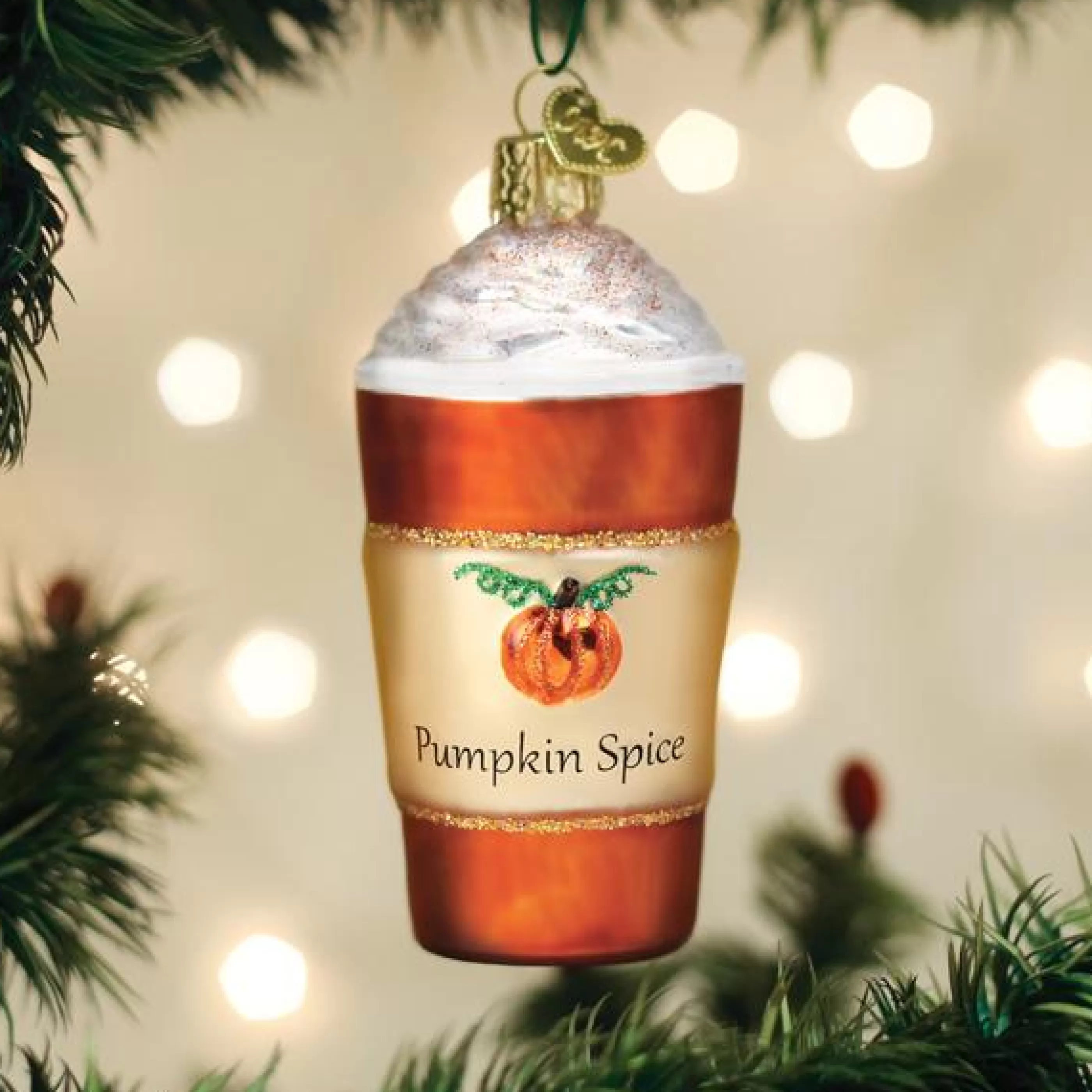 EAST WEST Pumpkin Spice Latte Ornament