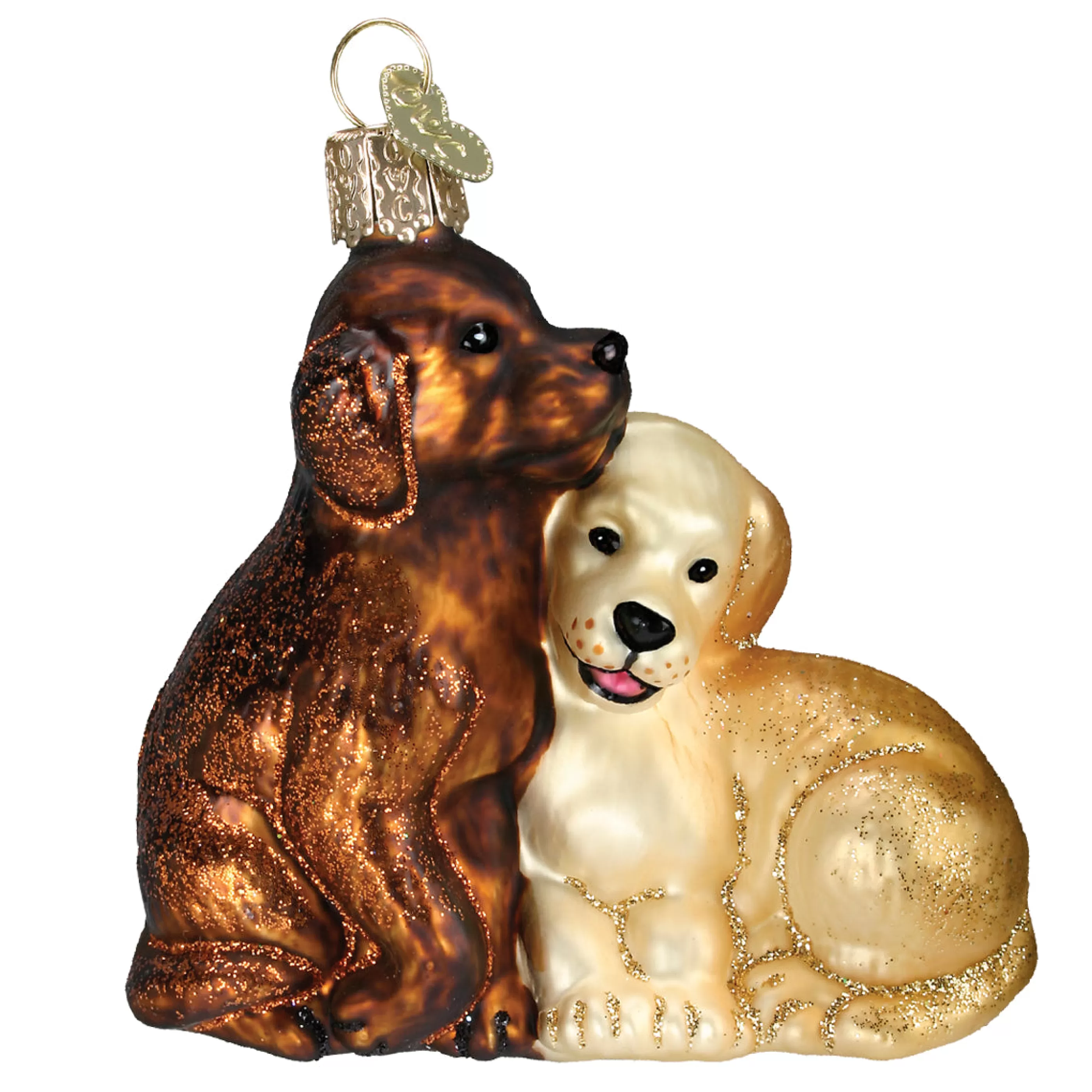 EAST WEST Puppy Love Ornament