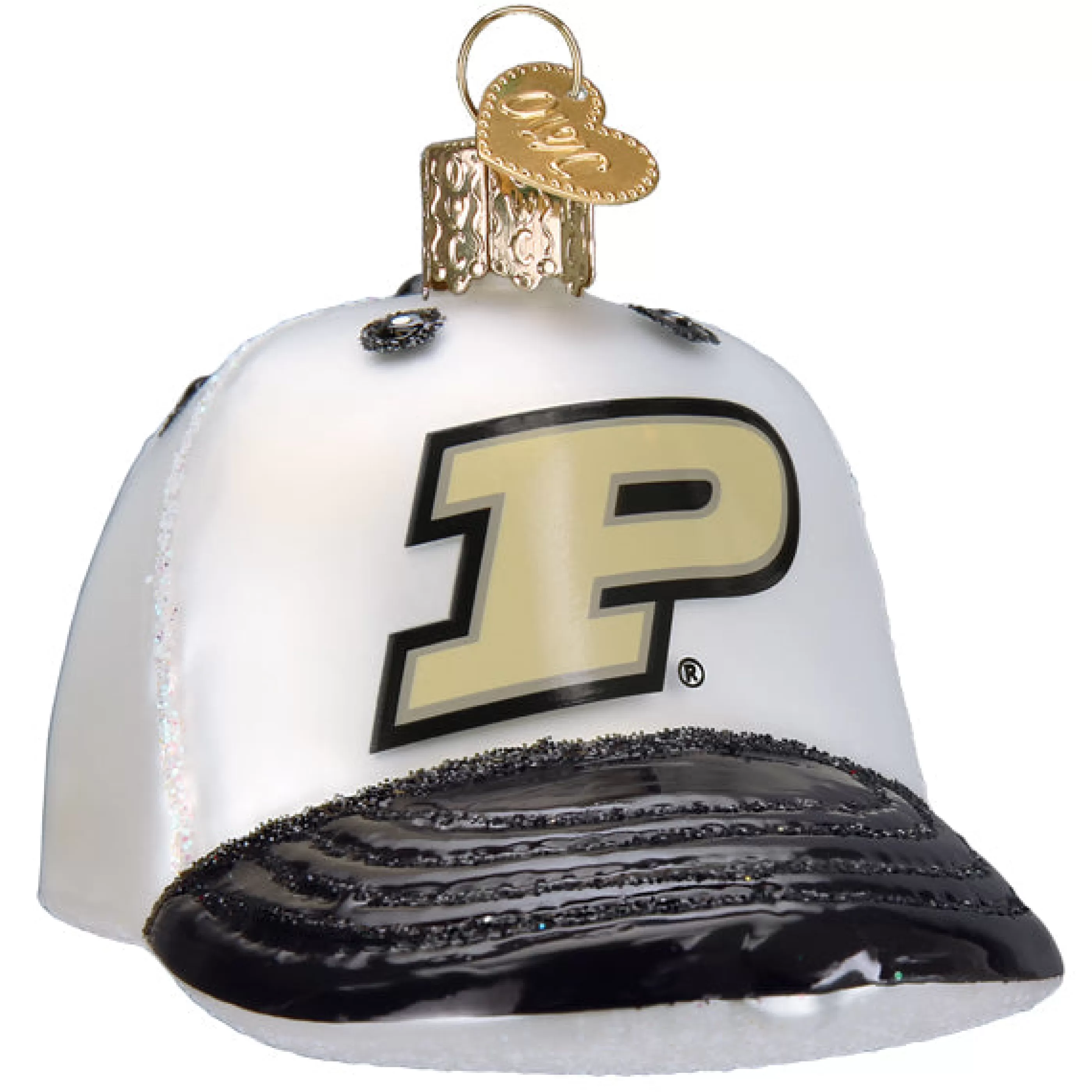 EAST WEST Purdue Baseball Cap Ornament