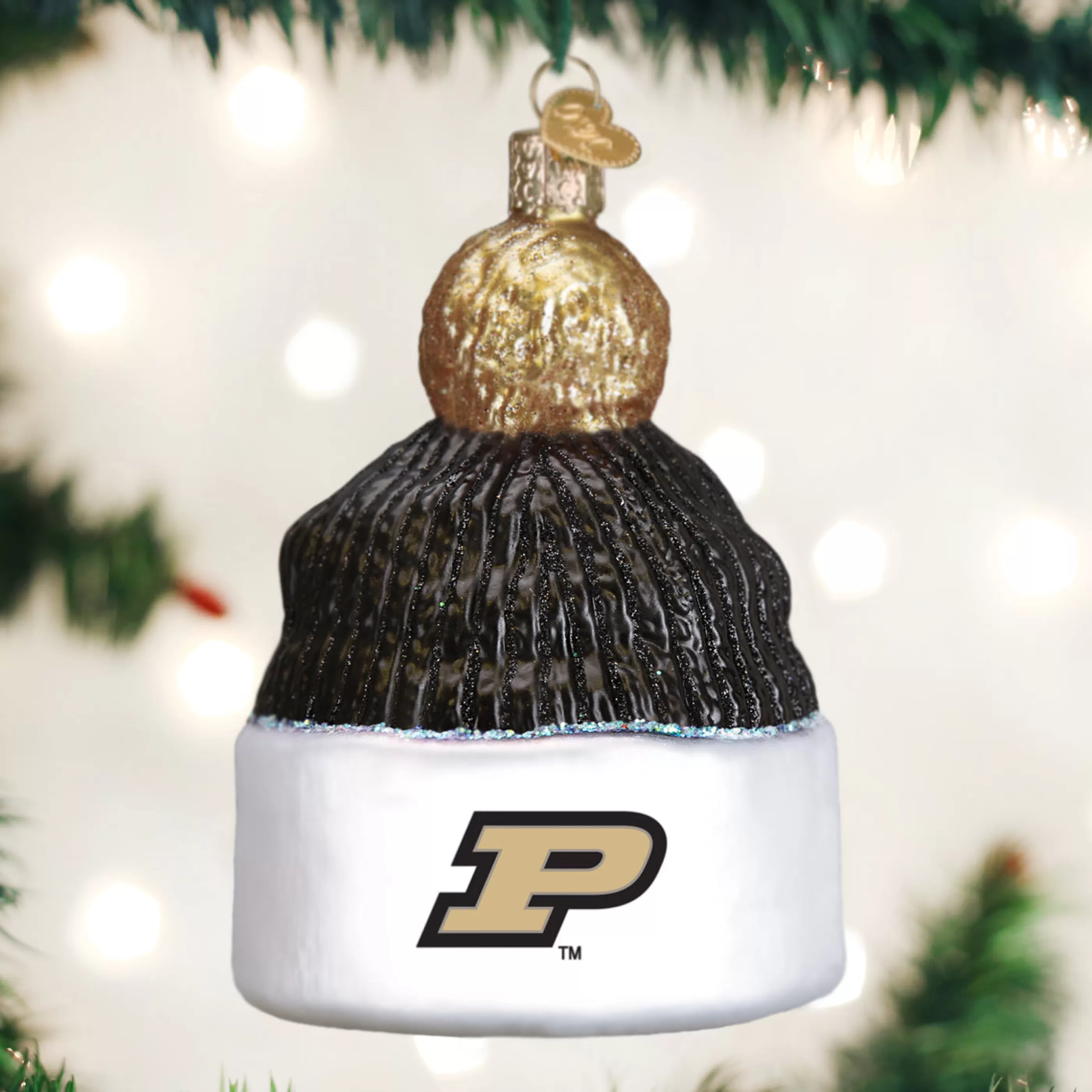 EAST WEST Purdue Beanie Ornament