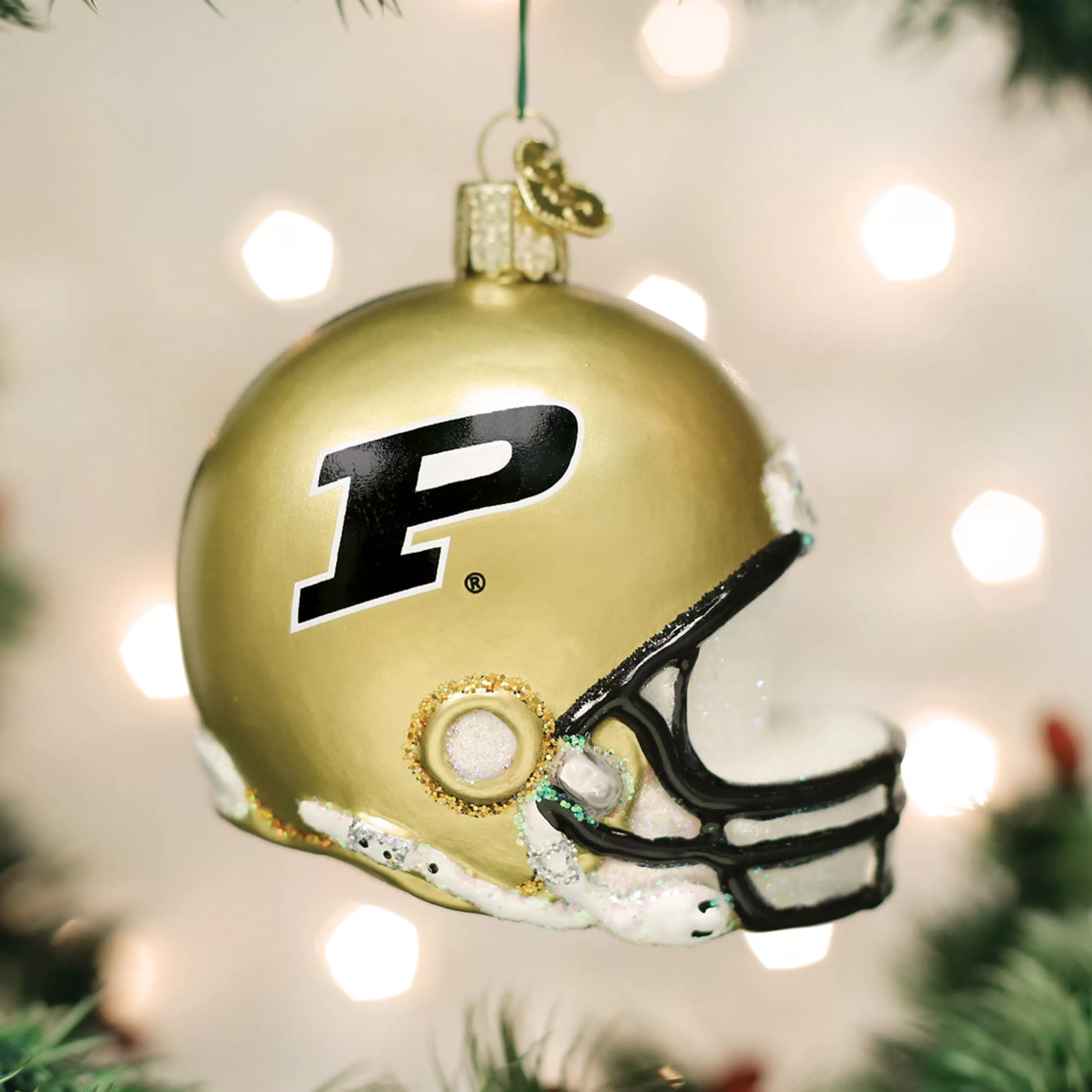 EAST WEST Purdue Helmet Ornament