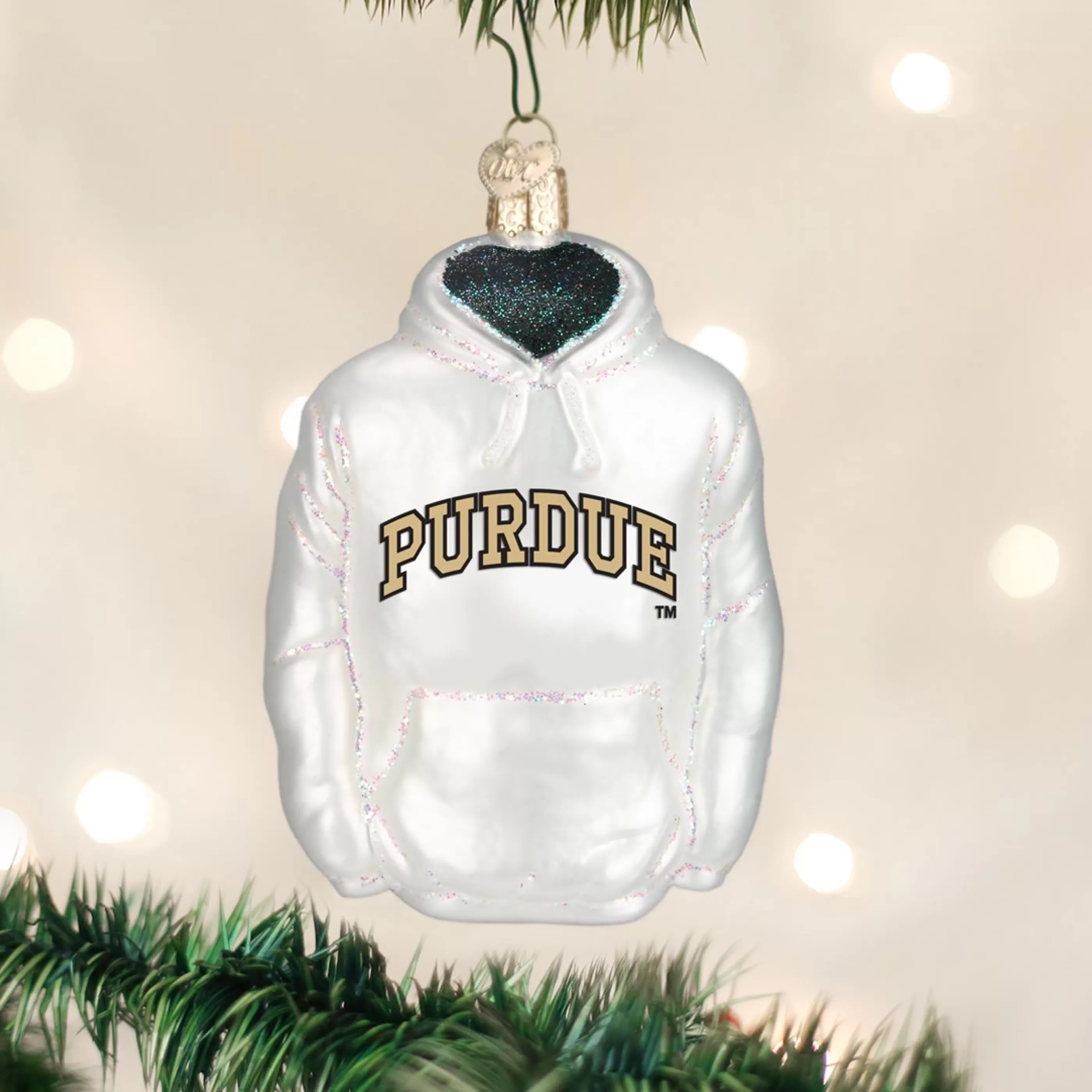 EAST WEST Purdue Hoodie Ornament