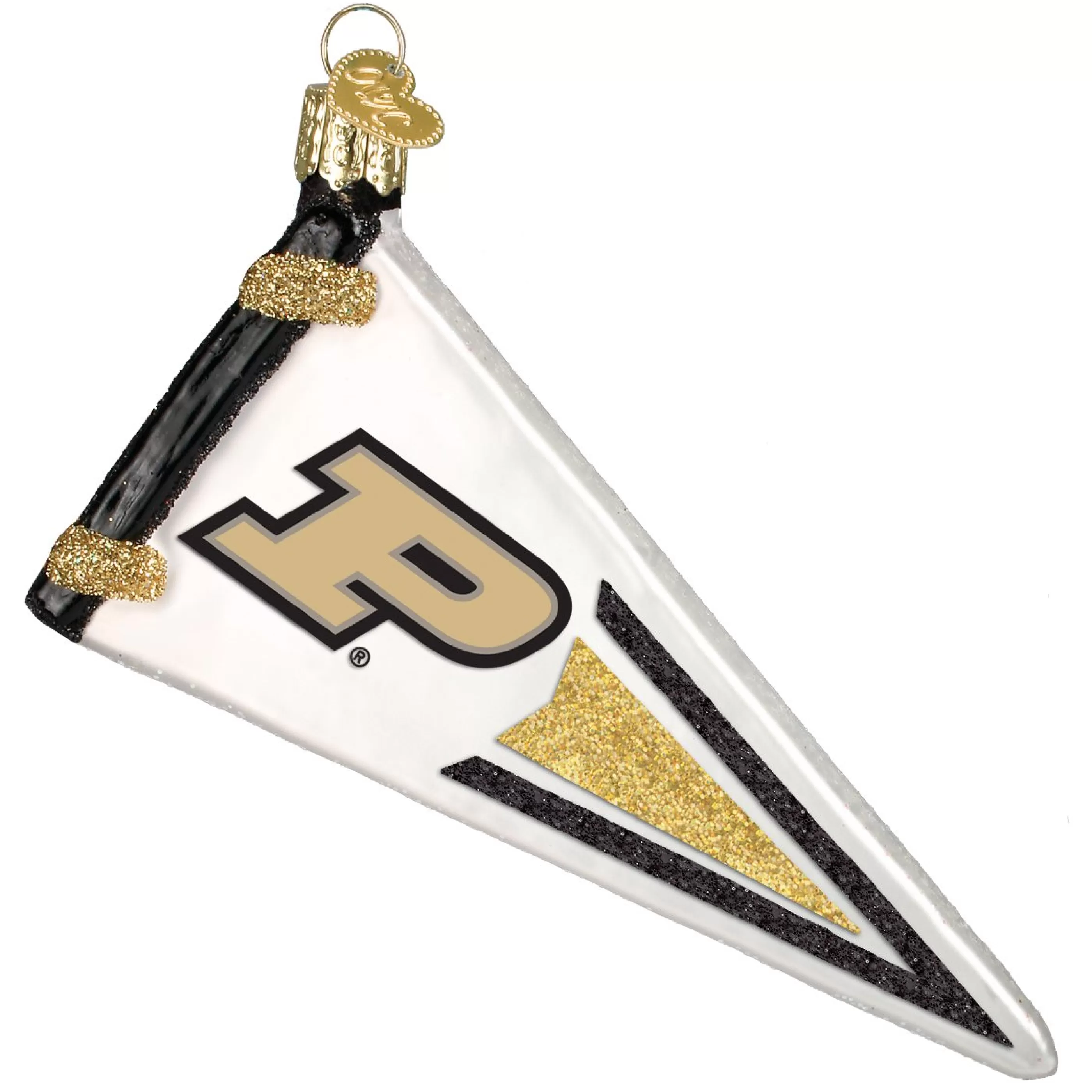 EAST WEST Purdue Pennant Ornament