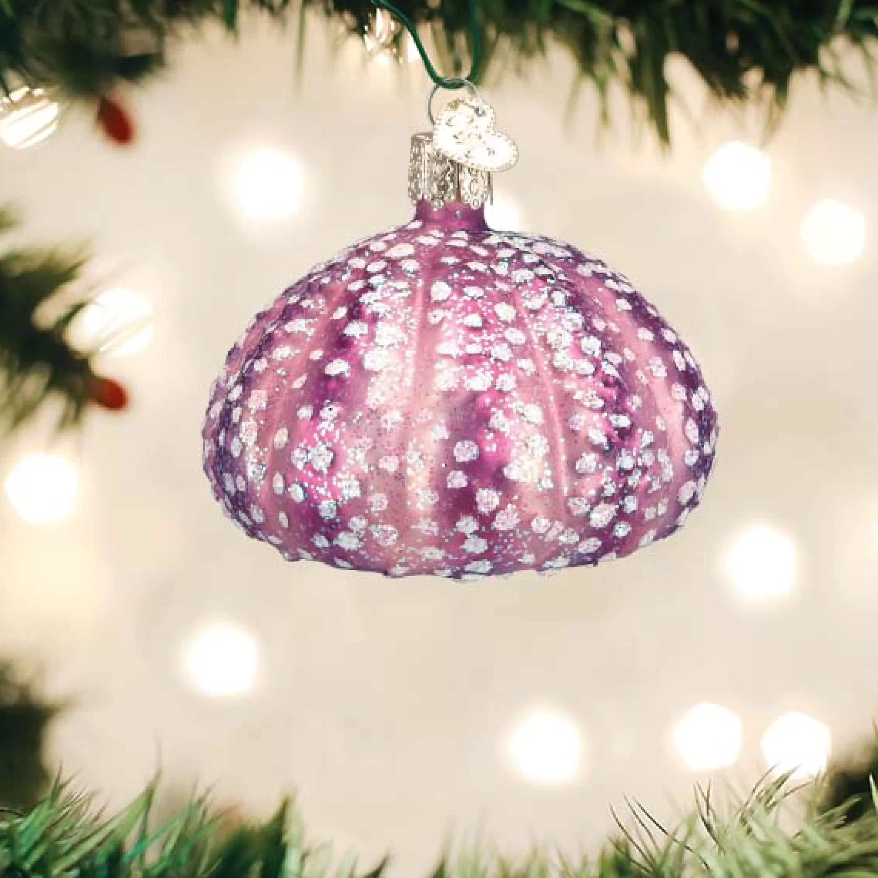 Kasa World Ltd Purple Sea Urchin Ornament